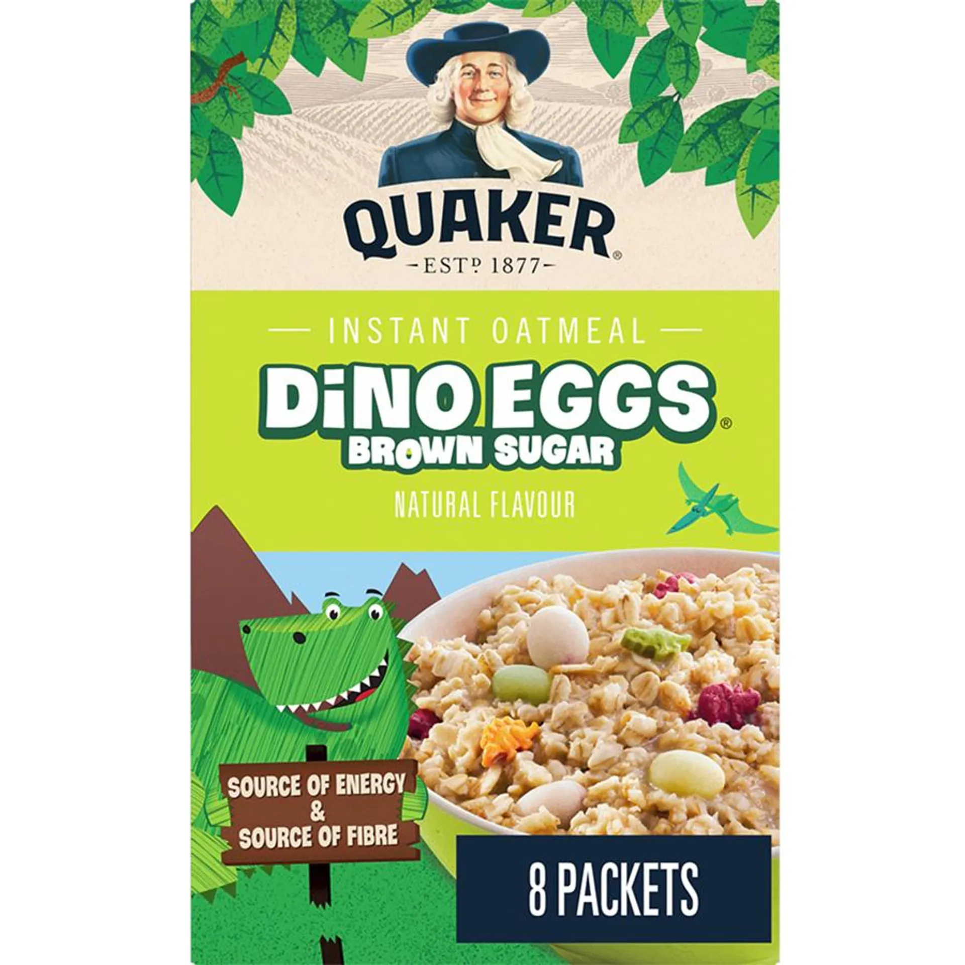 Dino Eggs Instant Oatmeal