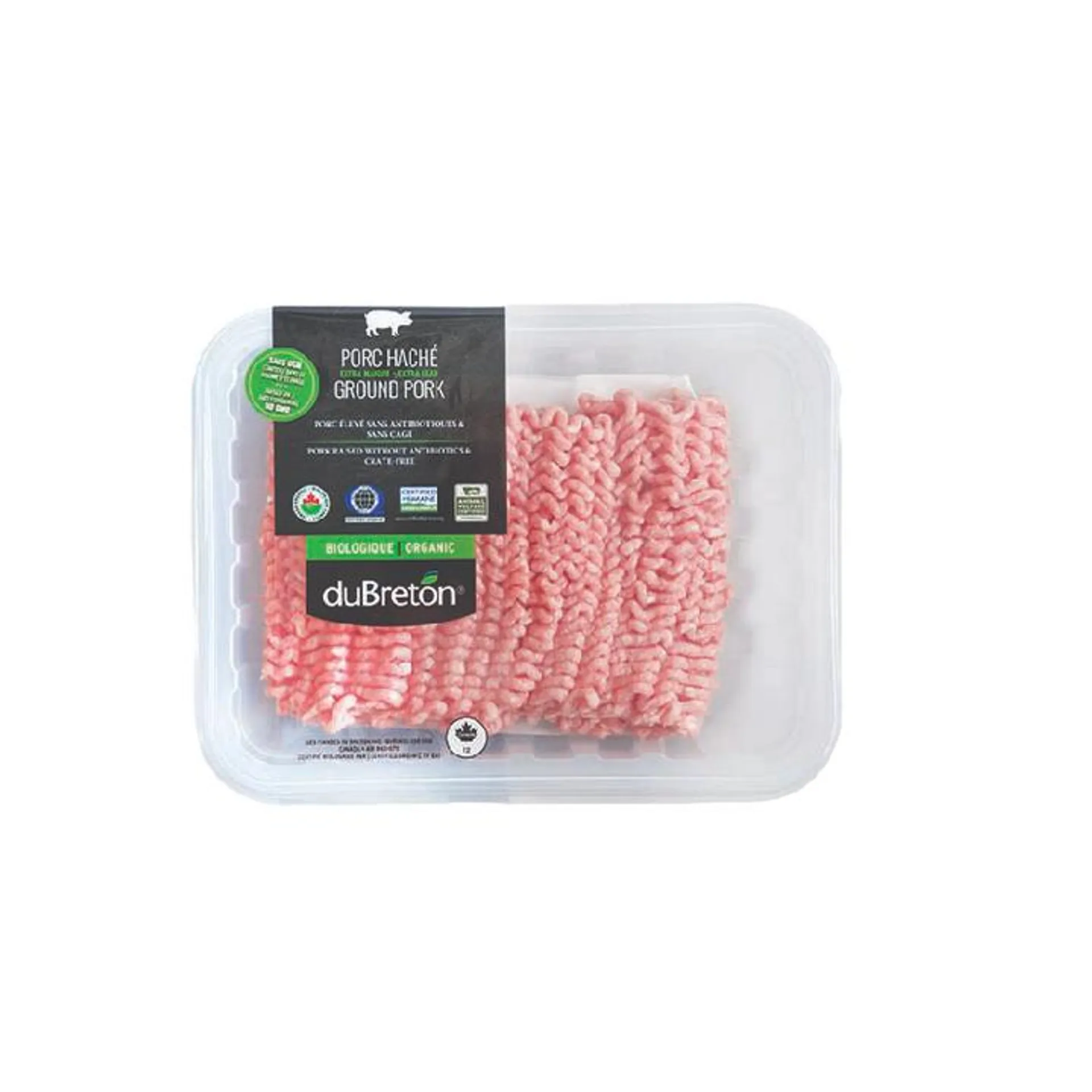 Organic Lean Ground Pork (Box)