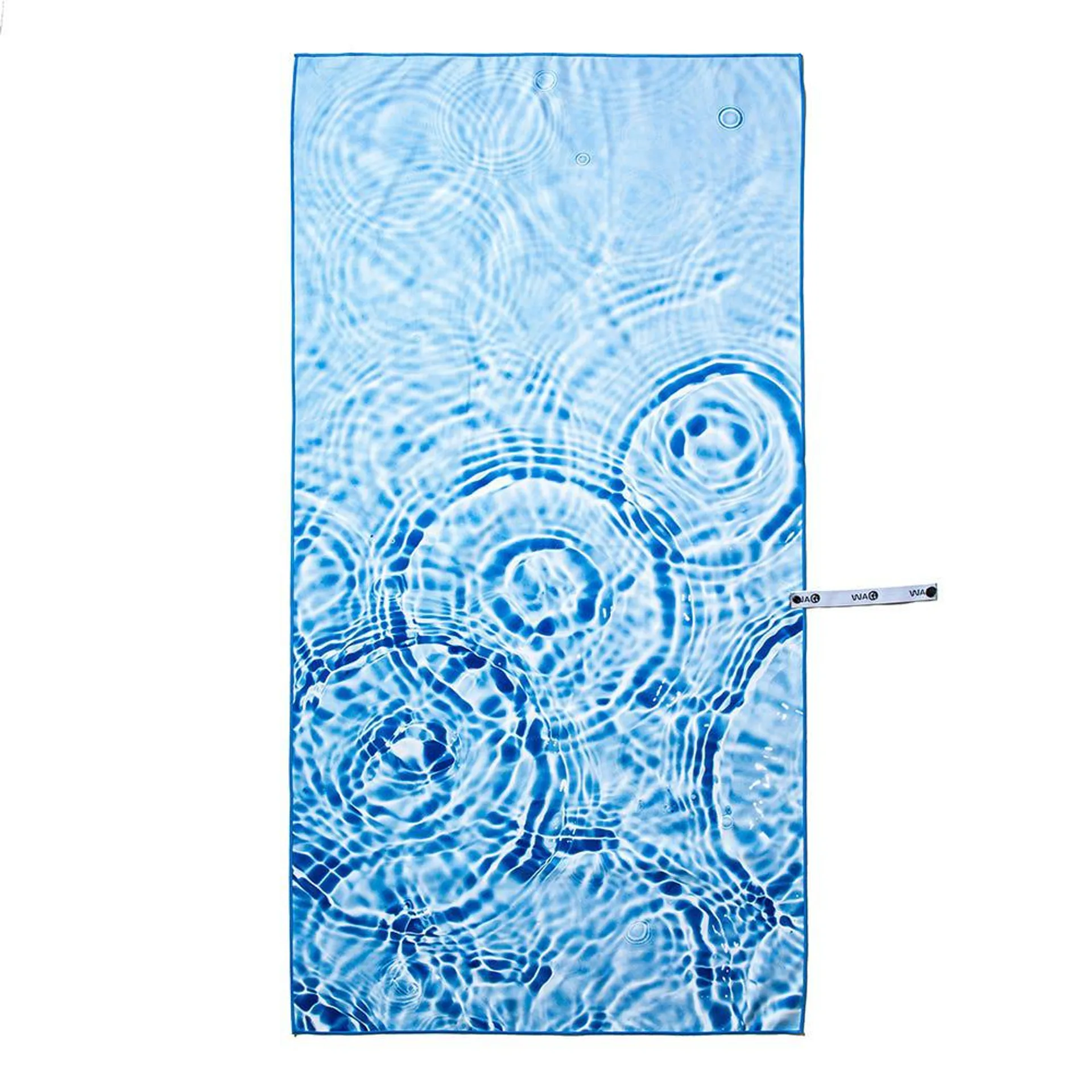 Waci Fast Drying 'Ripples' Microfiber Beach Towel (Multi Colour)