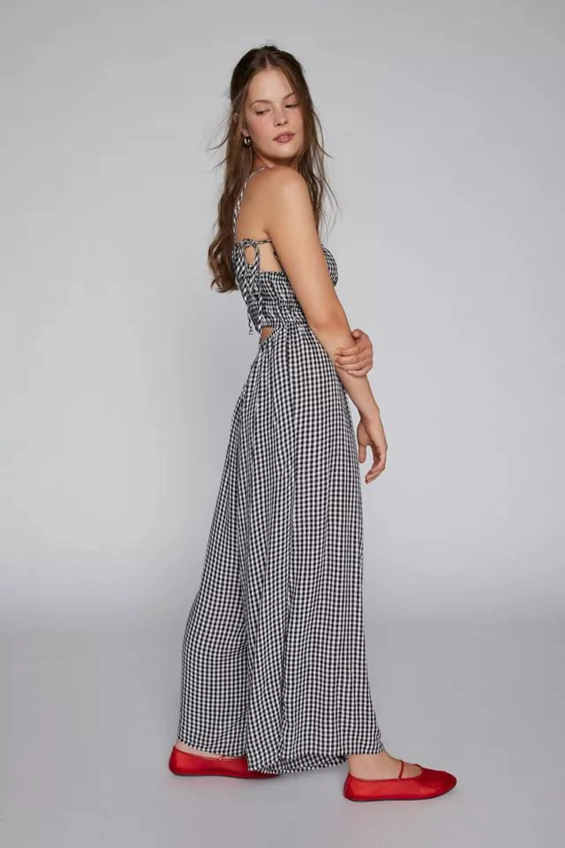 Kimchi Blue Nala Gingham Jumpsuit