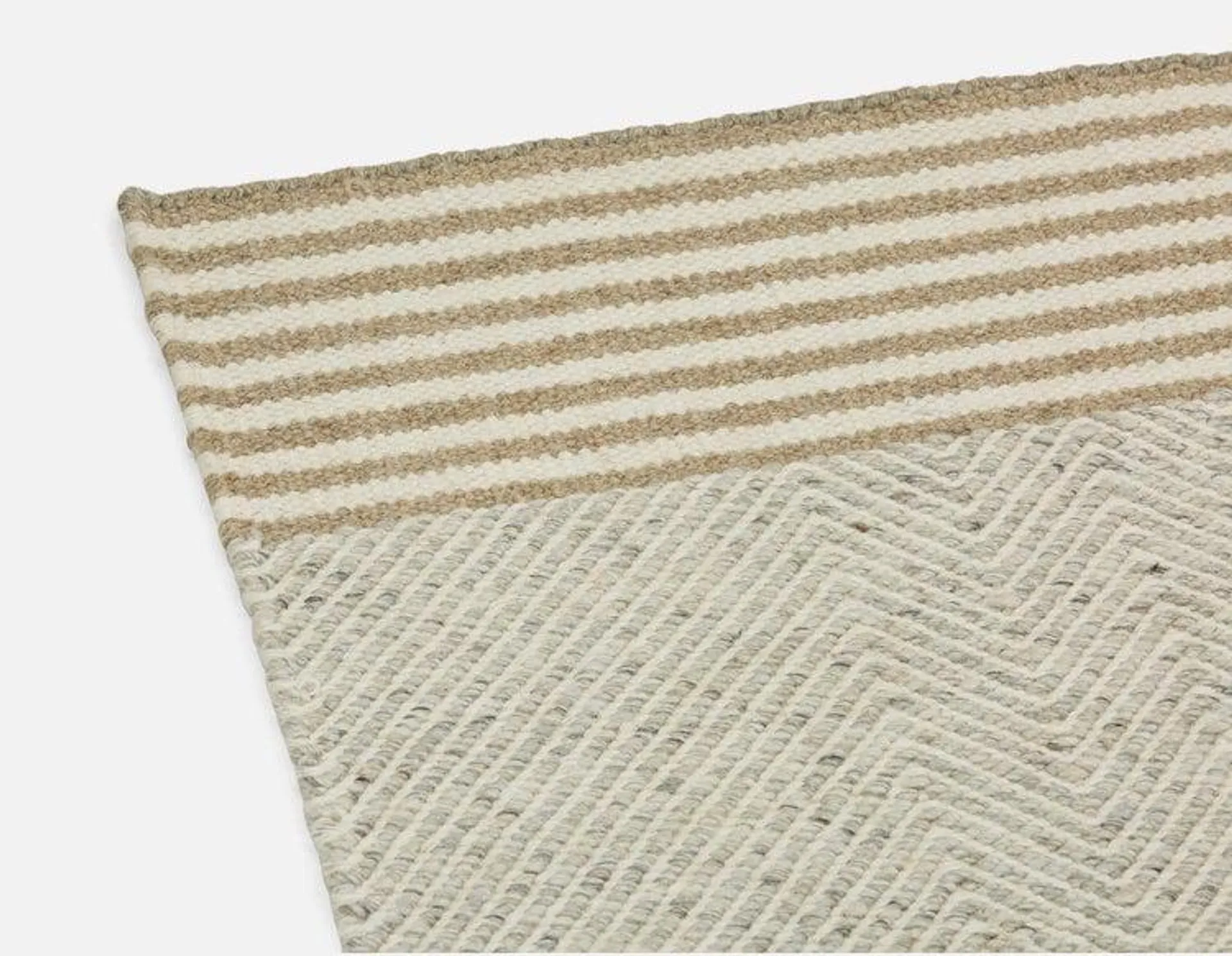 NIRO Handwoven wool and viscose rug 305 cm x 366 cm