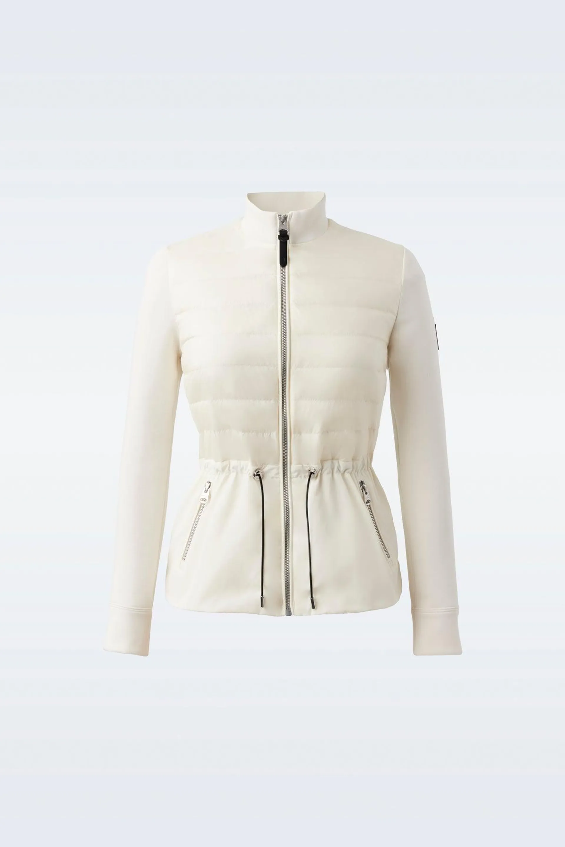 JOYCE Hybrid jacket with peplum