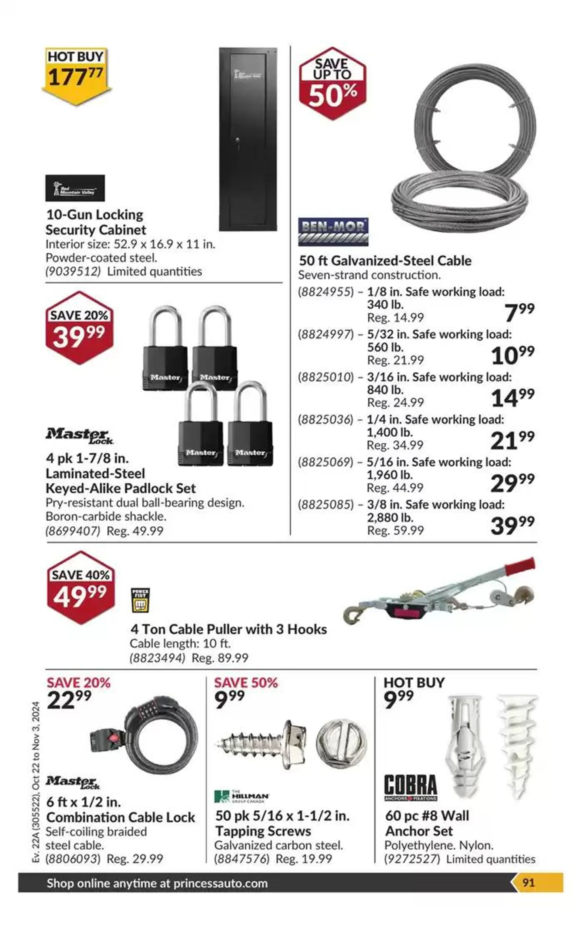 National Sale from October 22 to November 3 2024 - flyer page 96