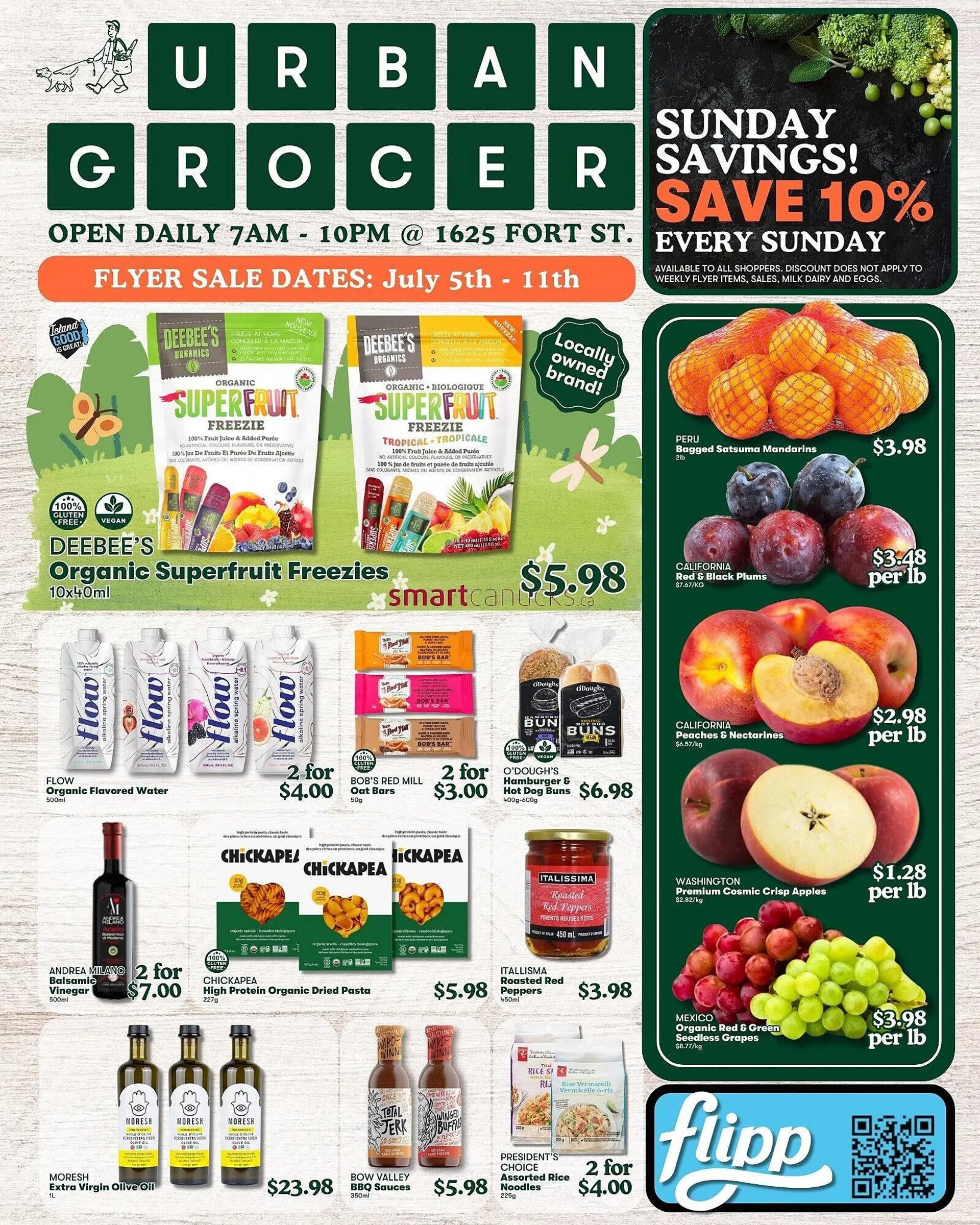 Urban Grocer flyer - 1