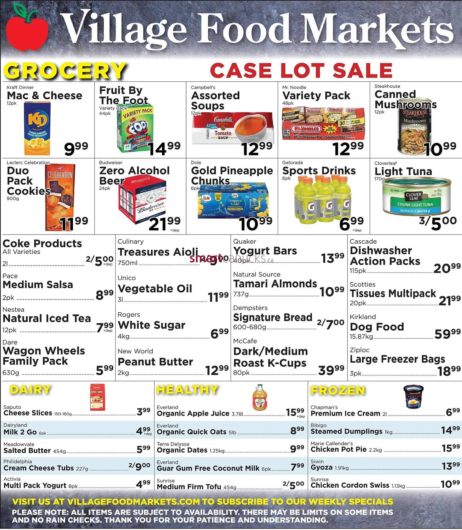 Village Food Markets flyer - 1