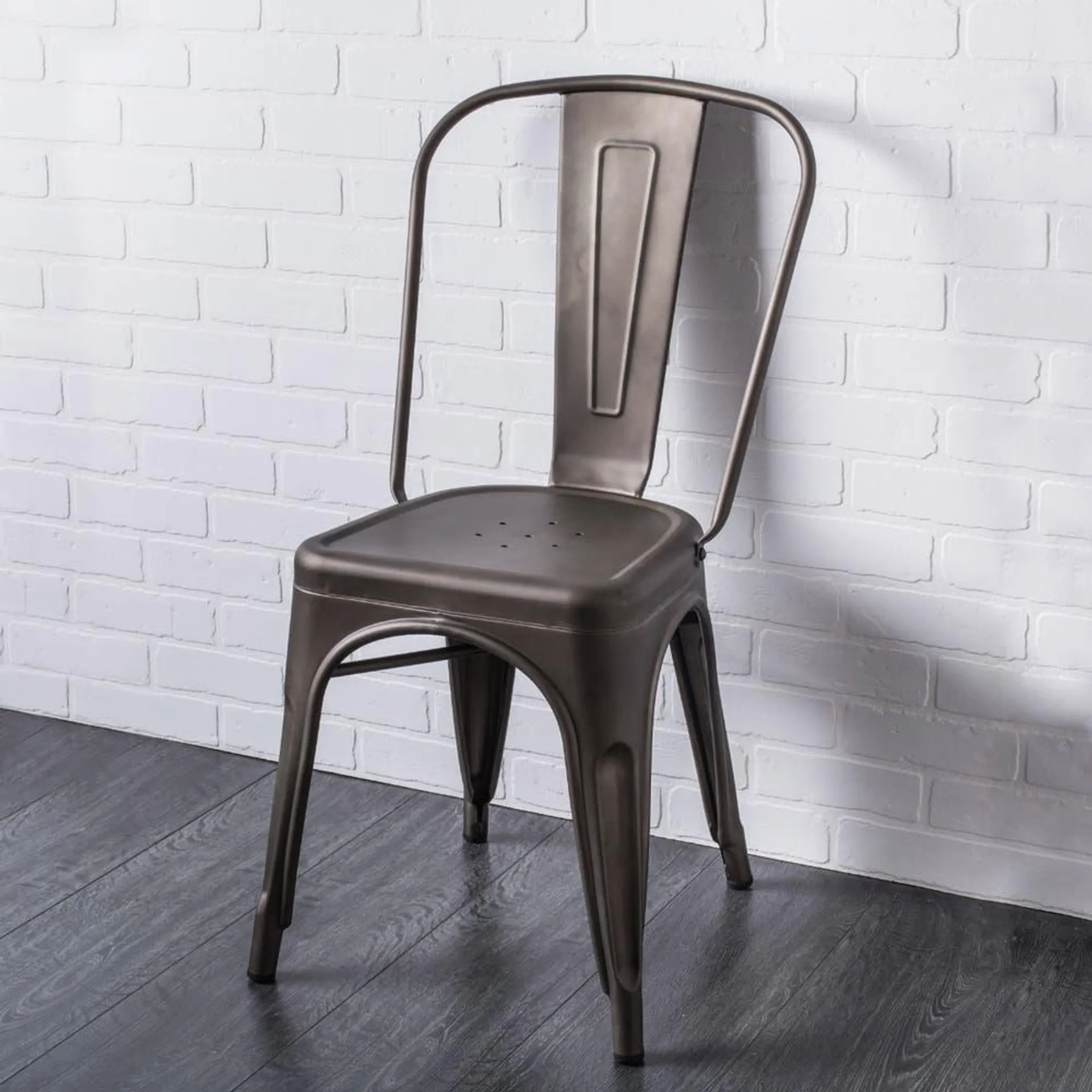 KSP Toli Metal Chair (Gunmetal)