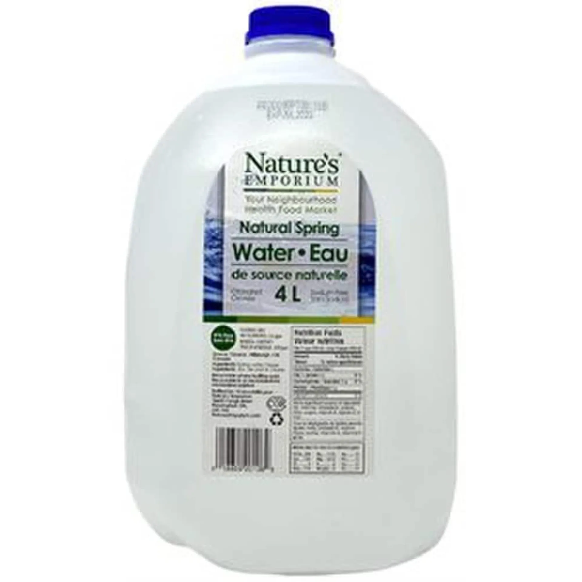 Natures Emporium Natural Spring Water 4 L