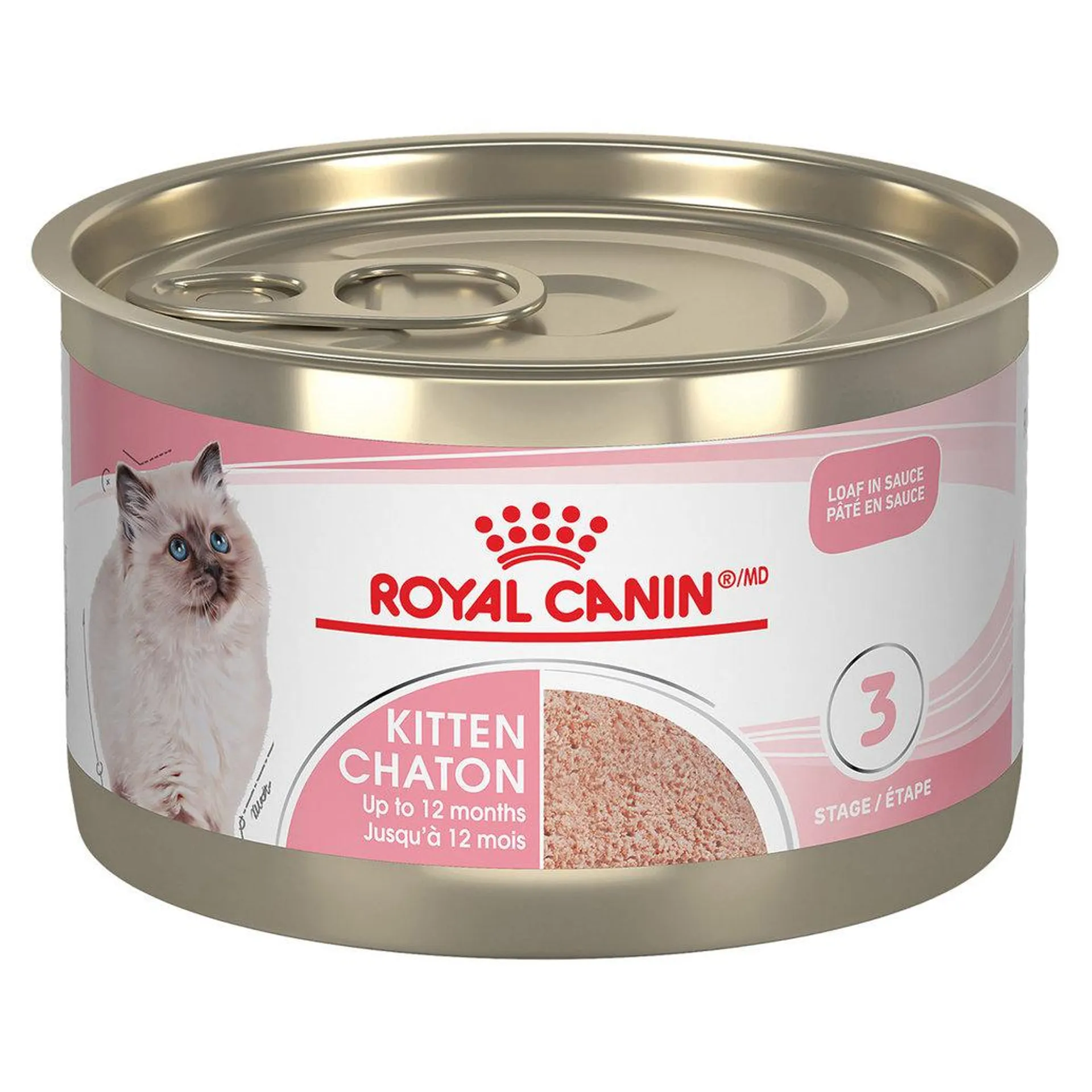 Royal Canin, Can, Kitten - Loaf In Sauce - 145 g - Wet Cat Food