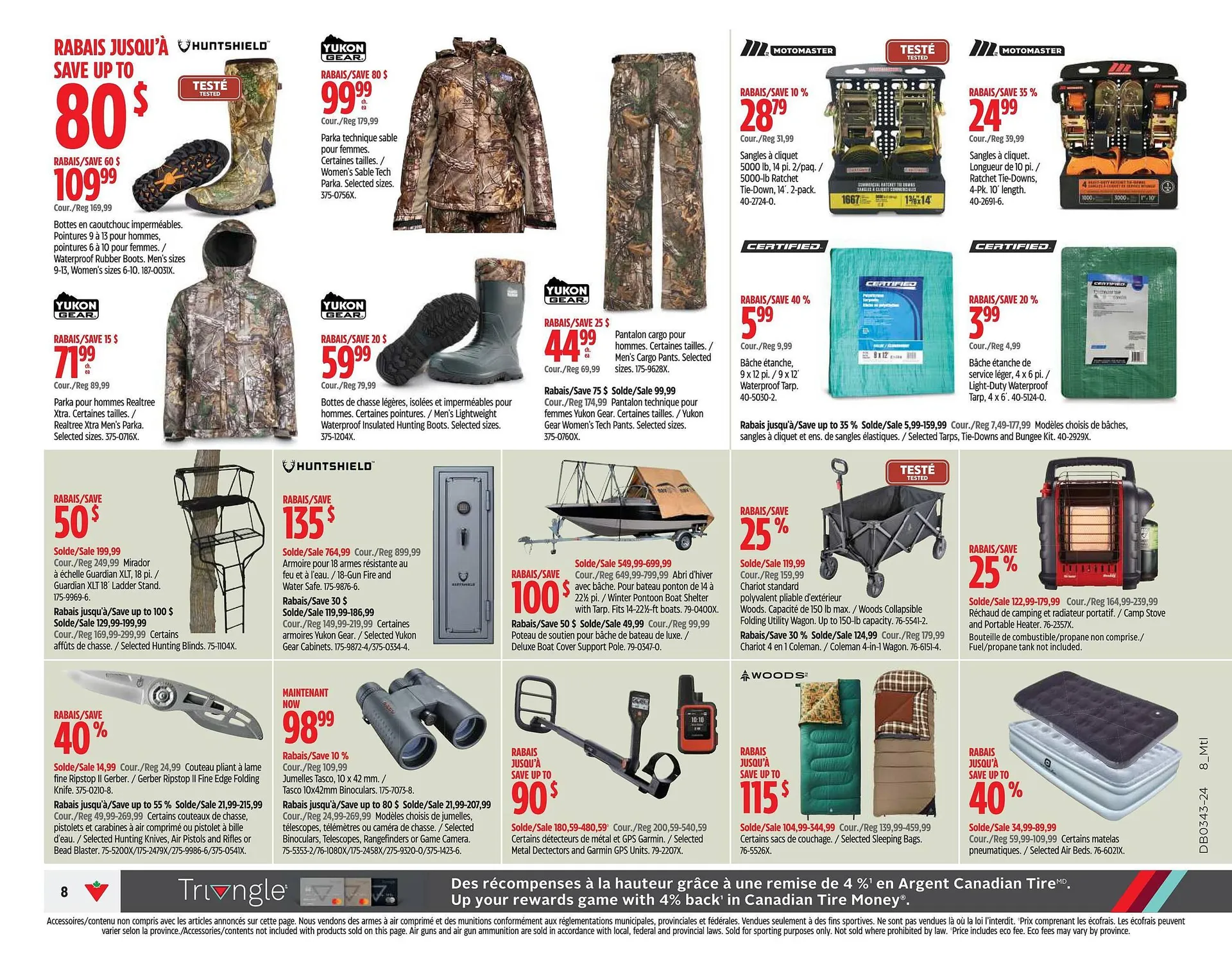 Canadian Tire flyer from October 17 to October 23 2024 - flyer page 8