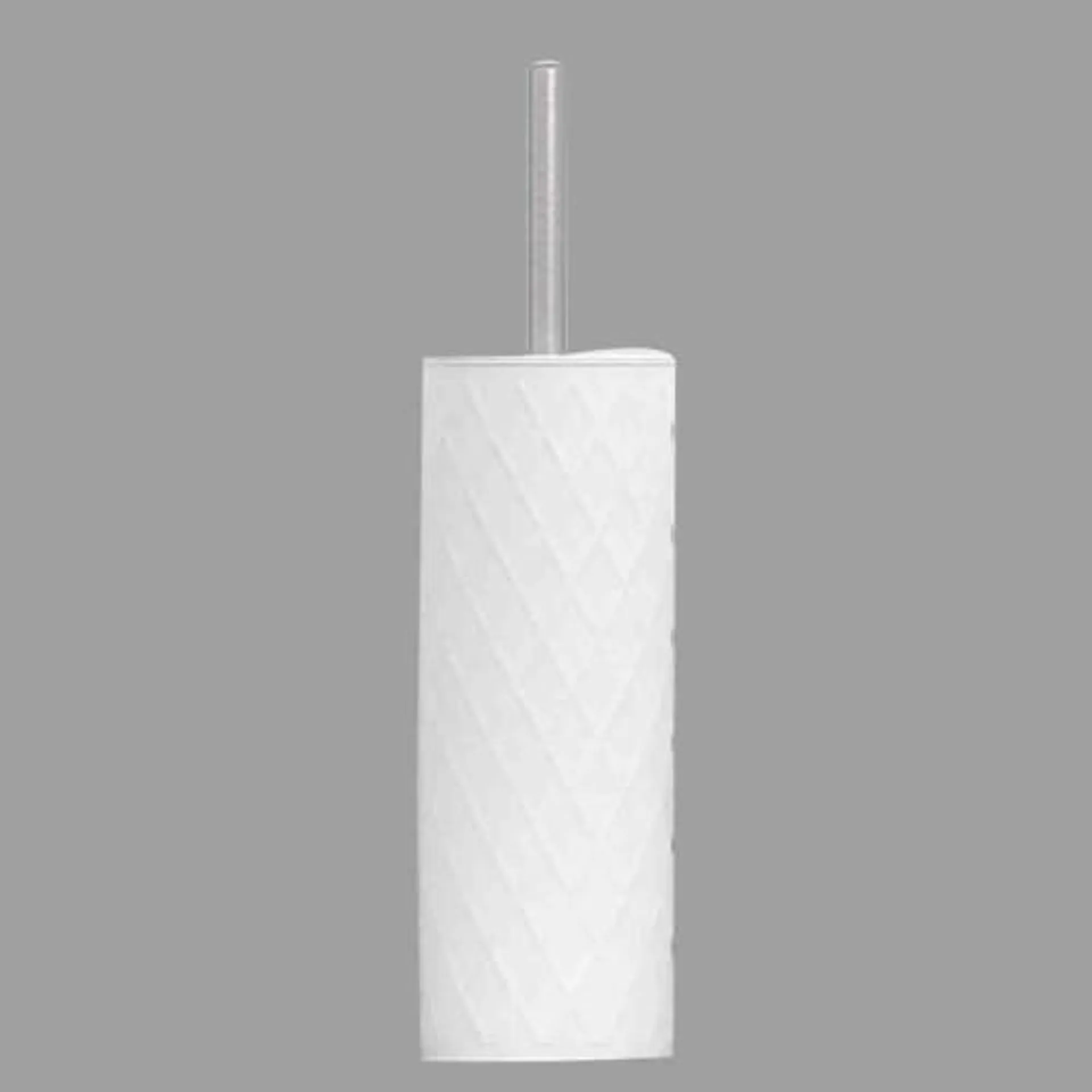 Toilet Brush Set With Holder And Diamond Embossing