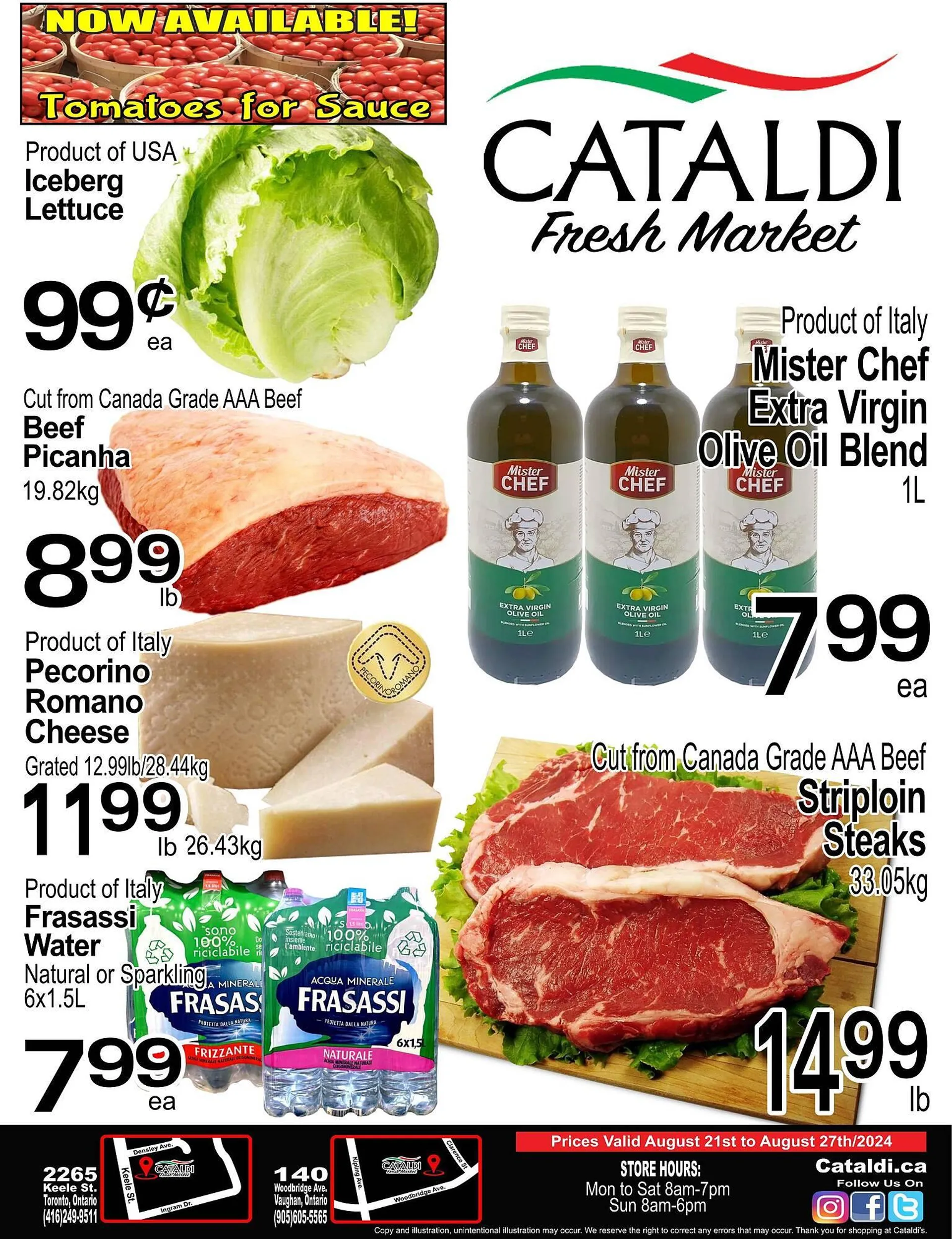 Cataldi Fresh Market flyer - 1