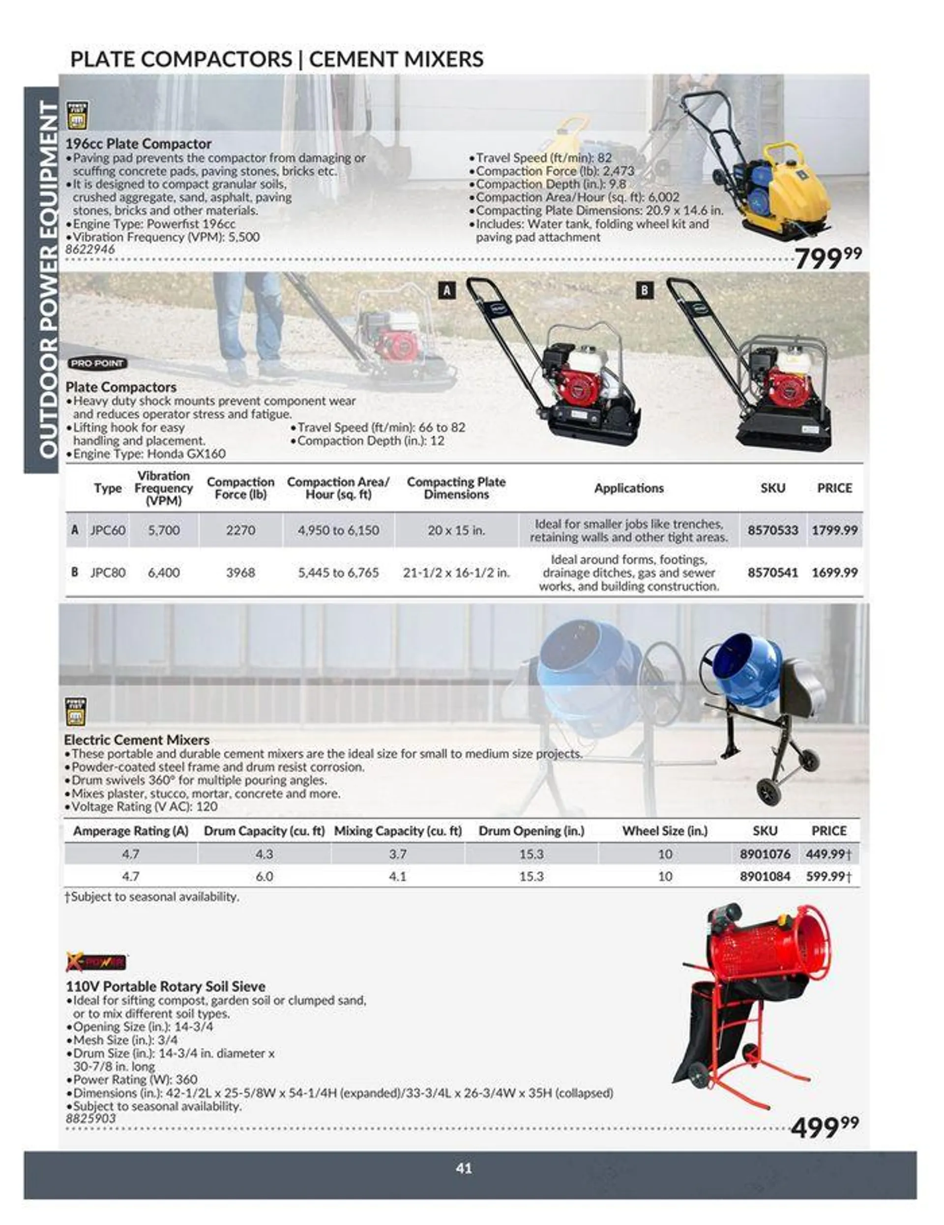 OUTDOOR POWER EQUIPMENT from April 23 to April 22 2025 - flyer page 41