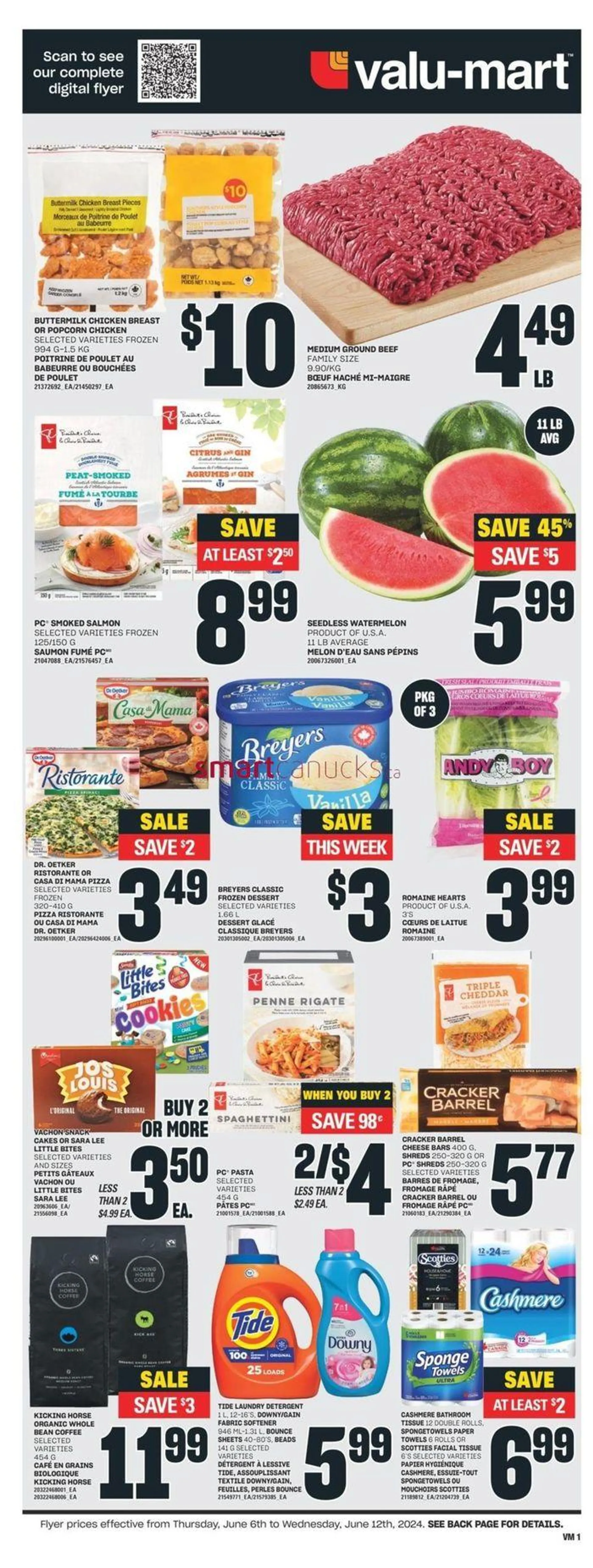 Valu-mart weeky flyer - 2