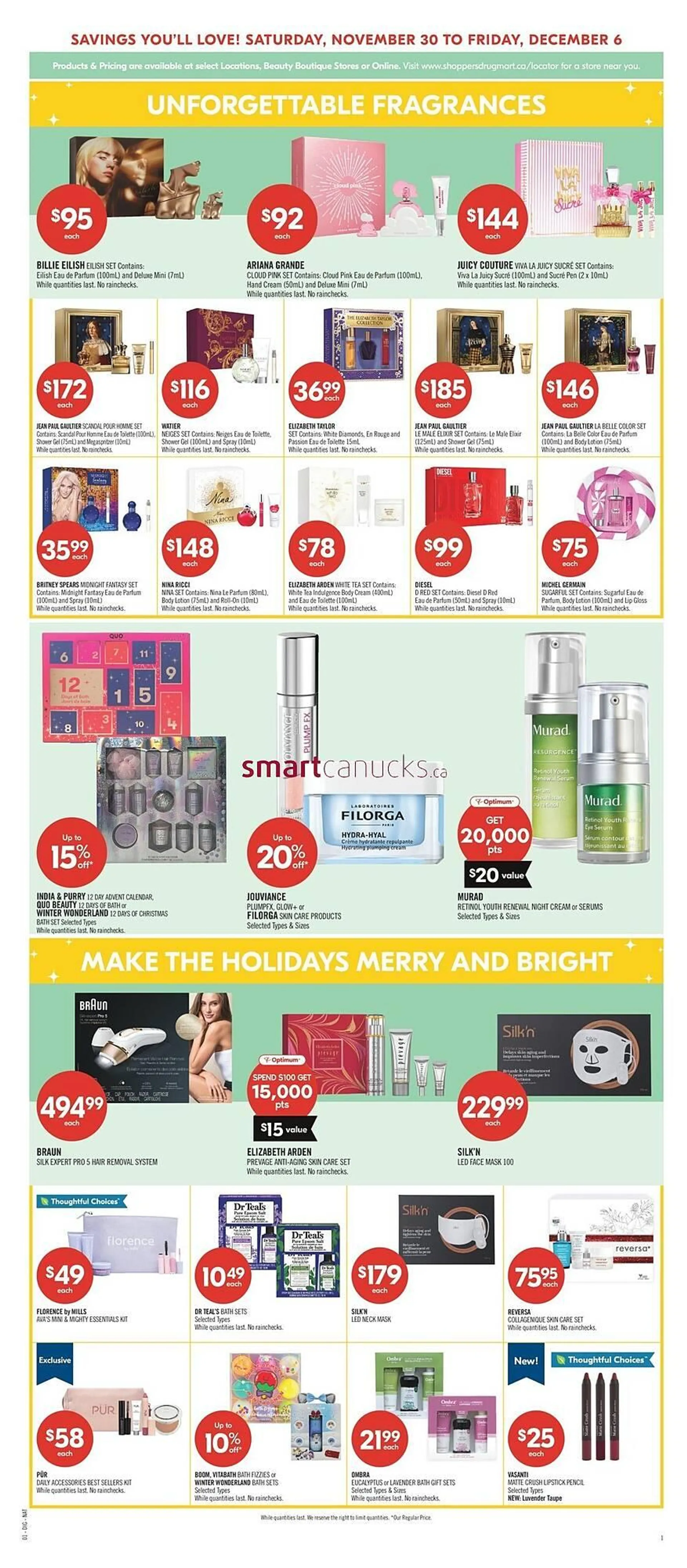 Shoppers Drug Mart flyer from November 28 to December 2 2024 - flyer page 11