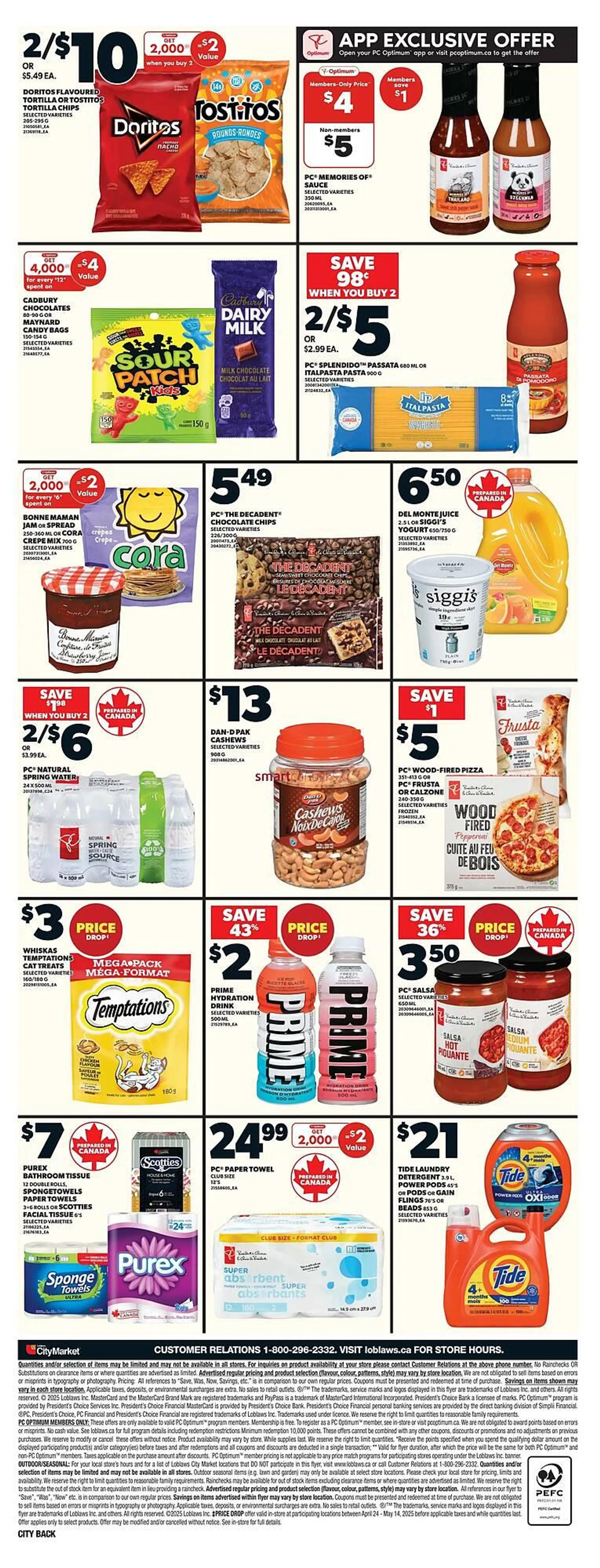 Loblaws flyer from May 8 to May 14 2025 - flyer page 4