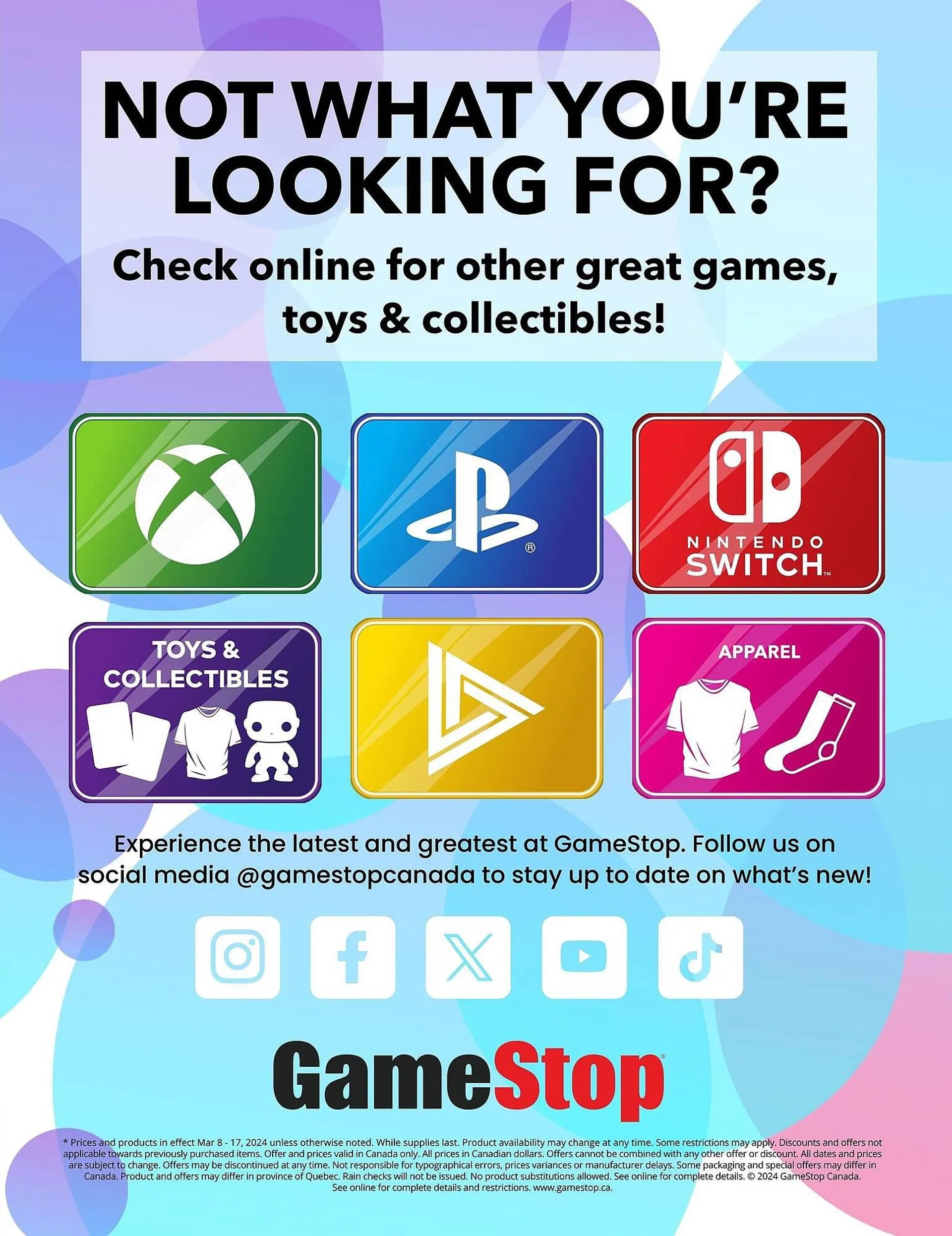 GameStop flyer from March 8 to March 28 2024 - flyer page 9