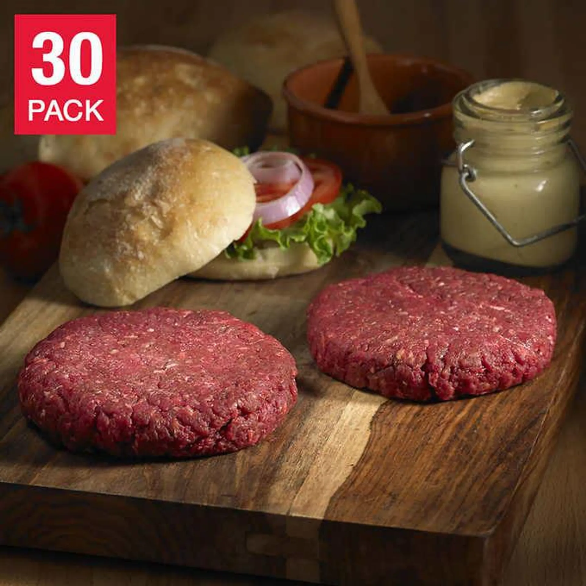 Northfork Bison Burger 3 x 151 g (5.33 oz) x 10 pack