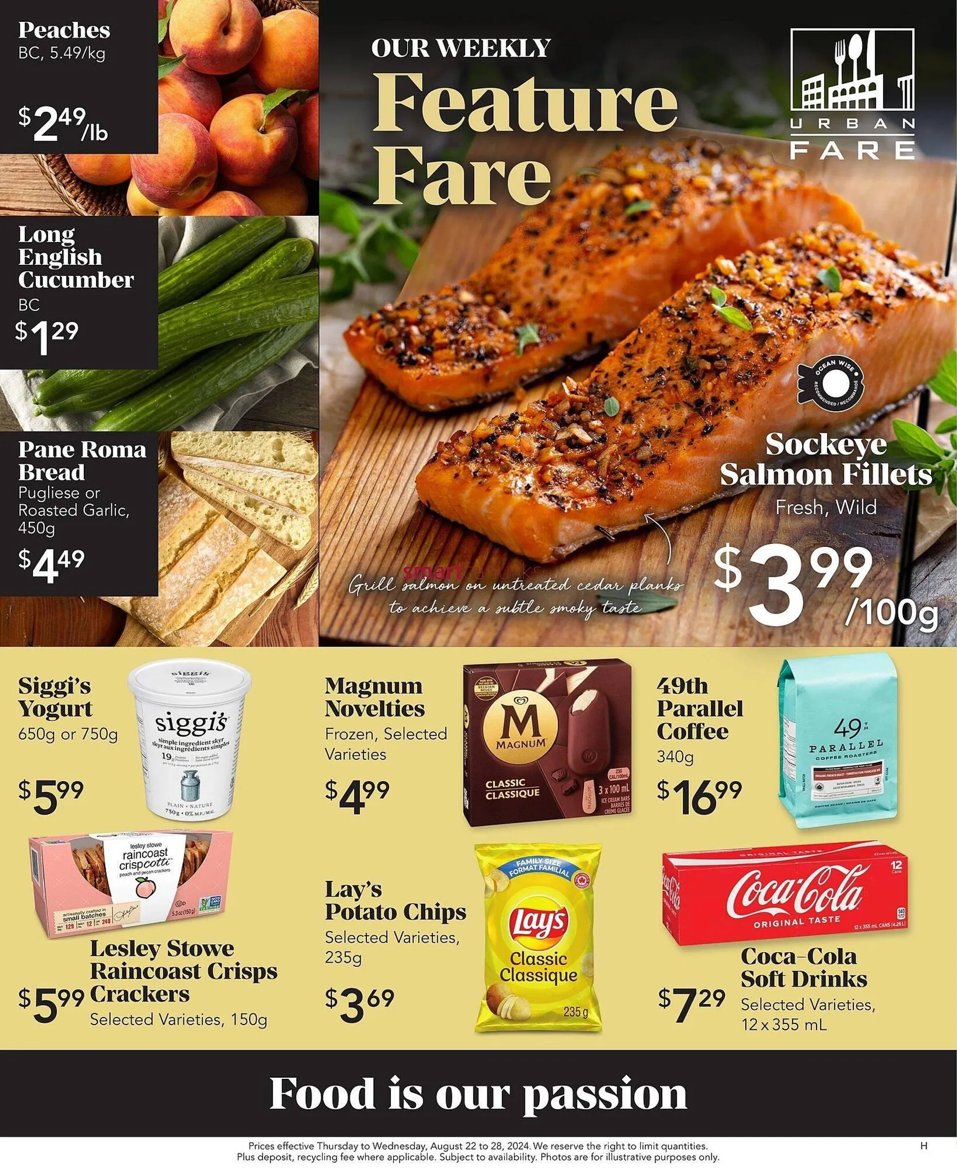 Urban Fare flyer - 1