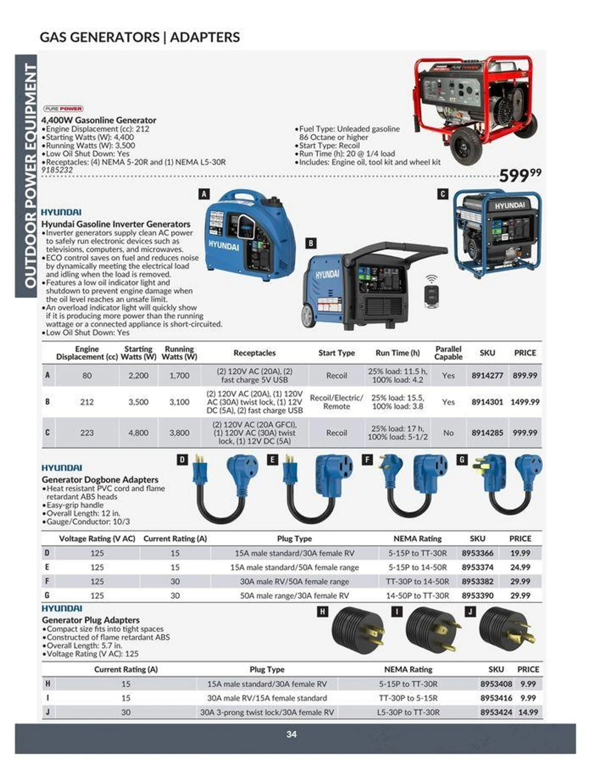 OUTDOOR POWER EQUIPMENT from April 23 to April 22 2025 - flyer page 34