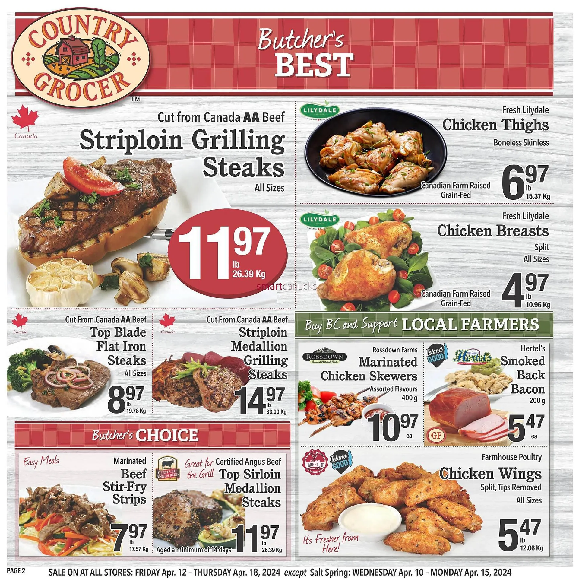 Country Grocer flyer from April 11 to April 17 2024 - flyer page 2