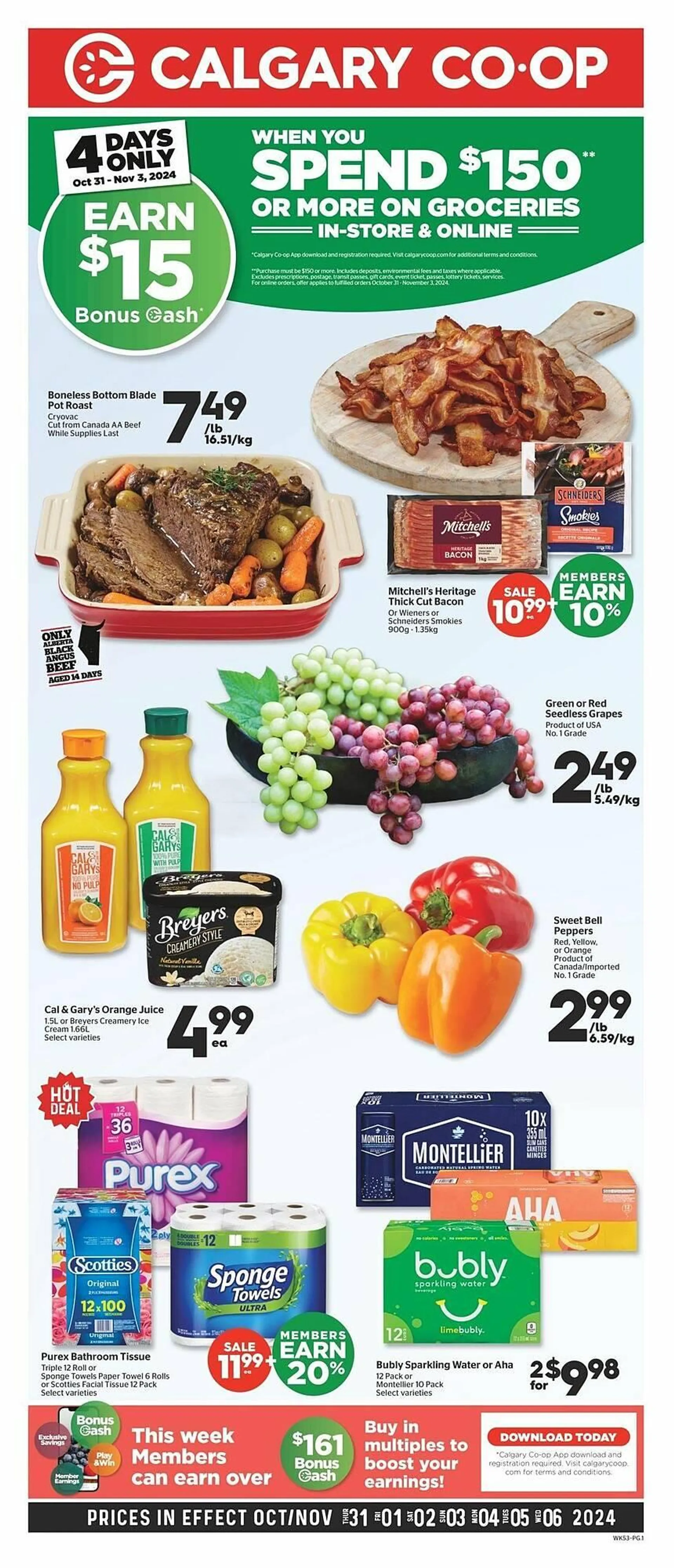 Calgary Co-op flyer - 1