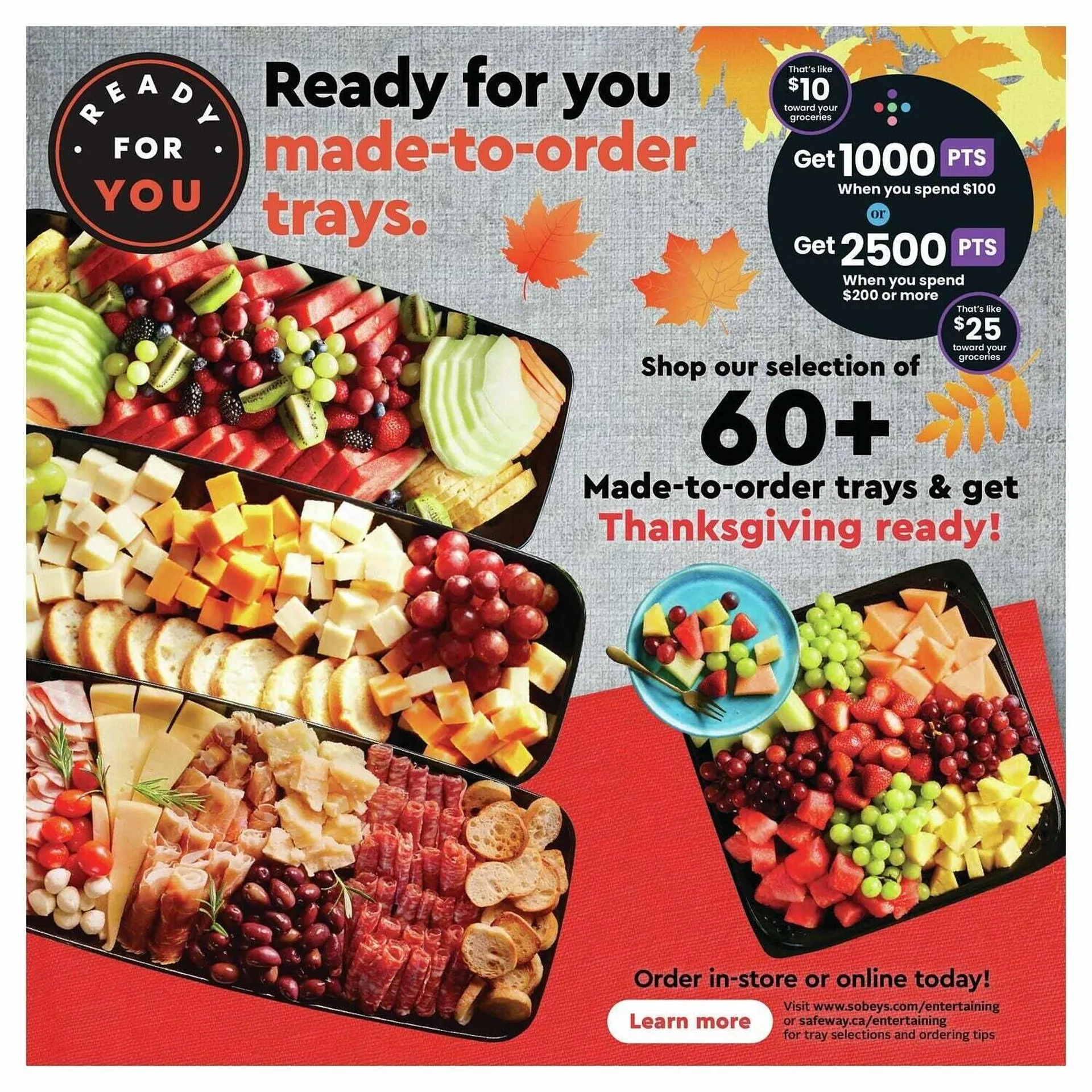 Safeway flyer from October 3 to November 7 2024 - flyer page 14