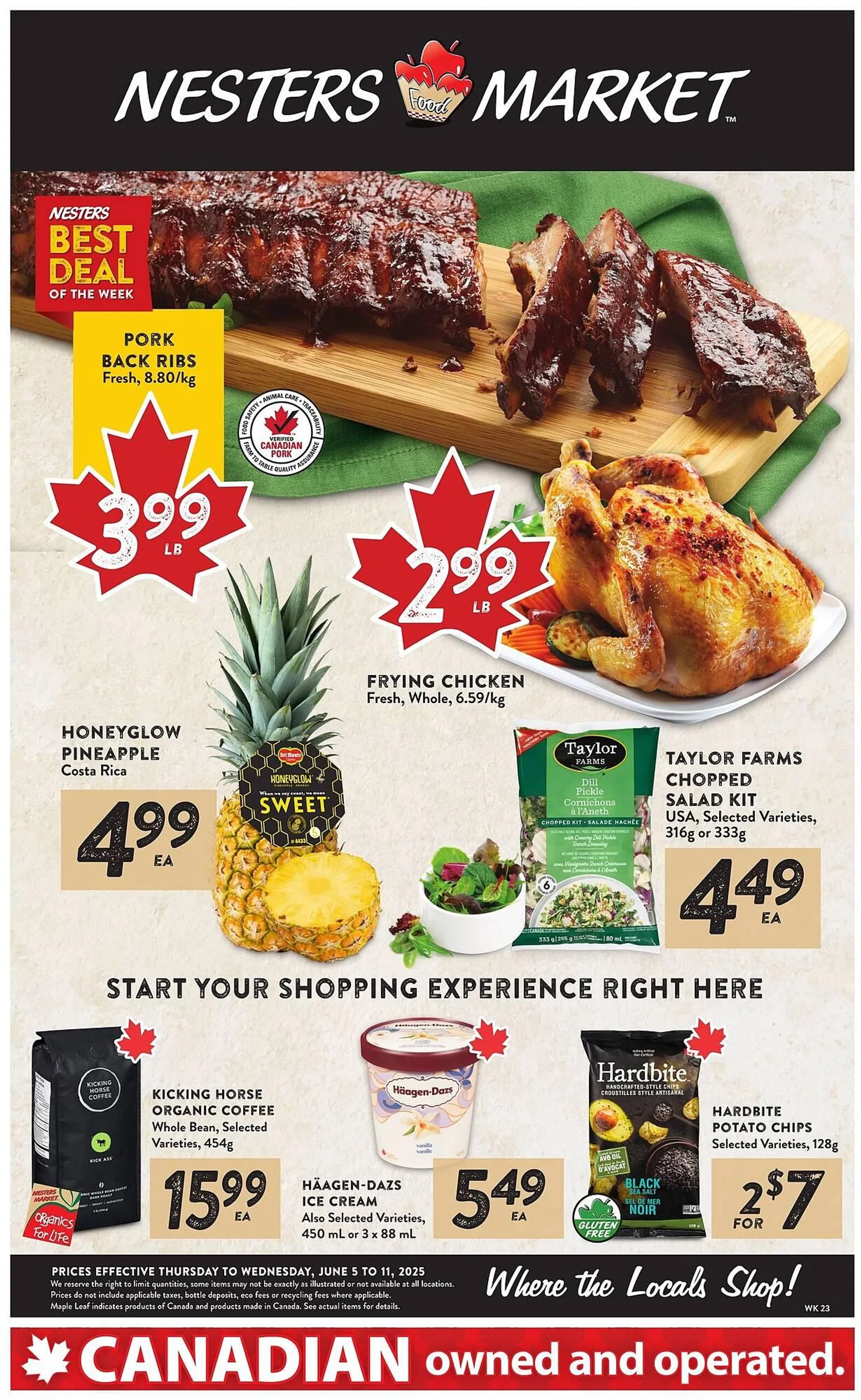 Nesters Market flyer from June 4 to June 10 2025 - flyer page 1