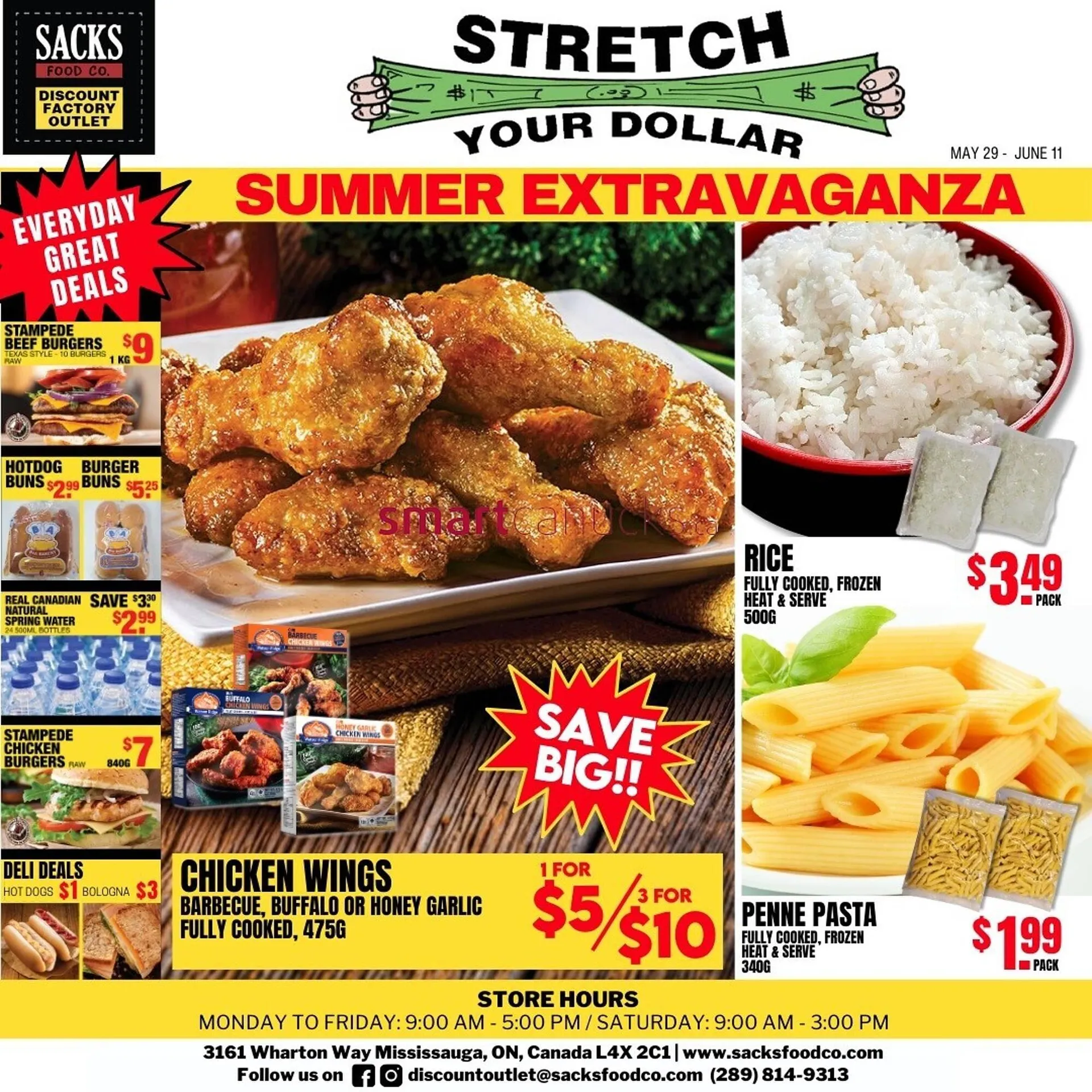 Sacks Food Co. flyer - 1