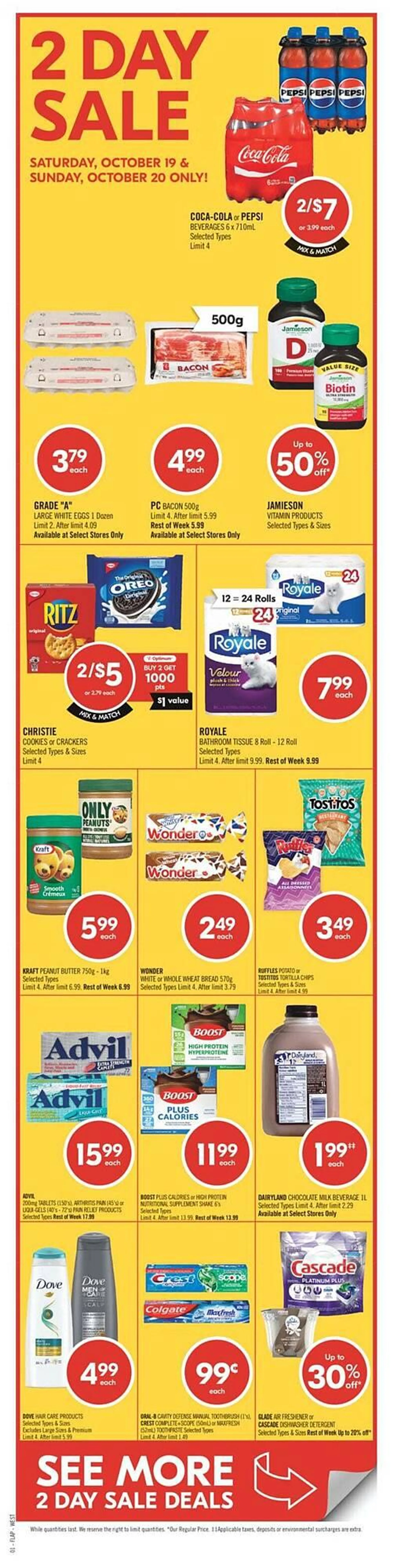 Shoppers Drug Mart flyer from October 17 to October 24 2024 - flyer page 4