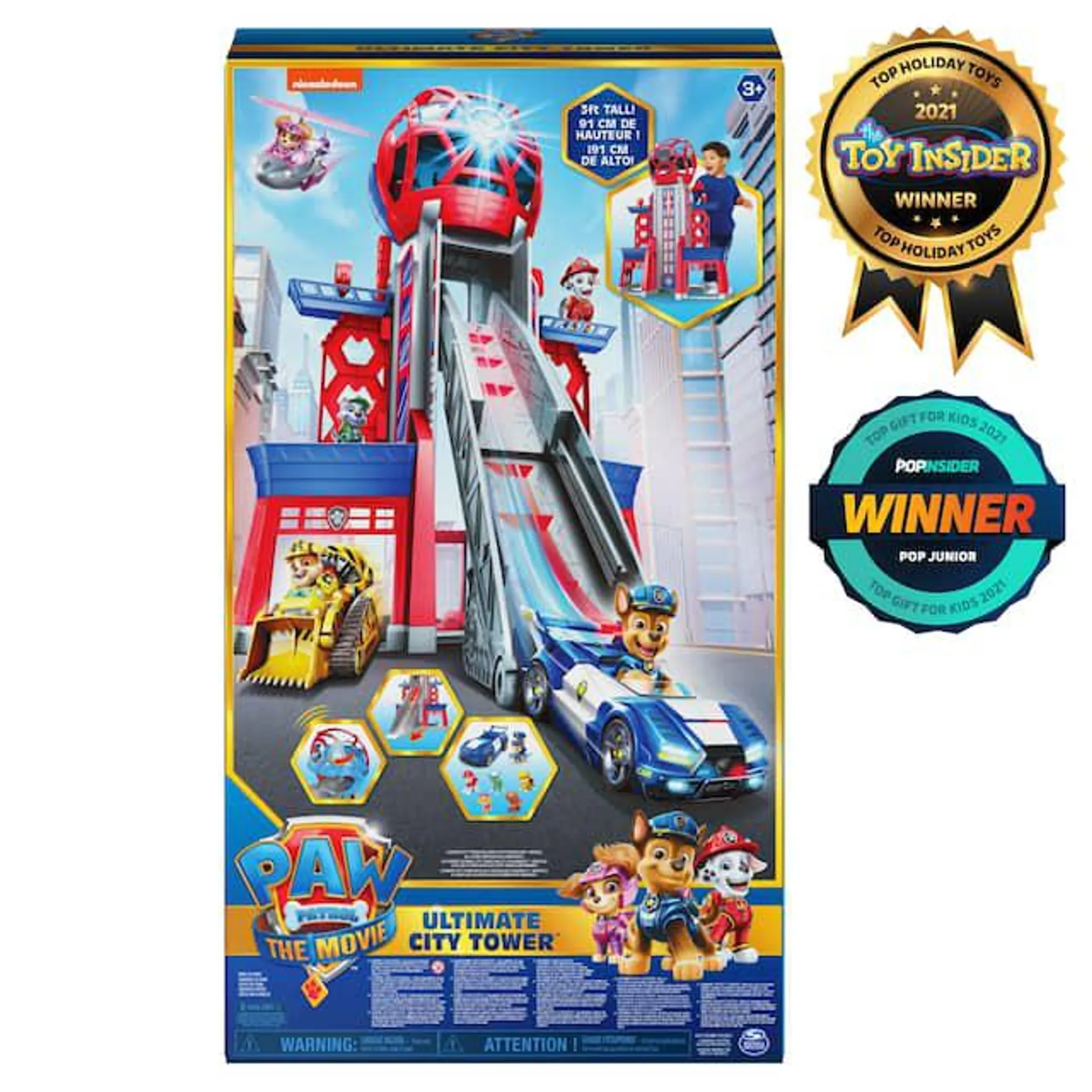 PAW Patrol - My Size Lookout Tower,6 Pcs, Age 3+