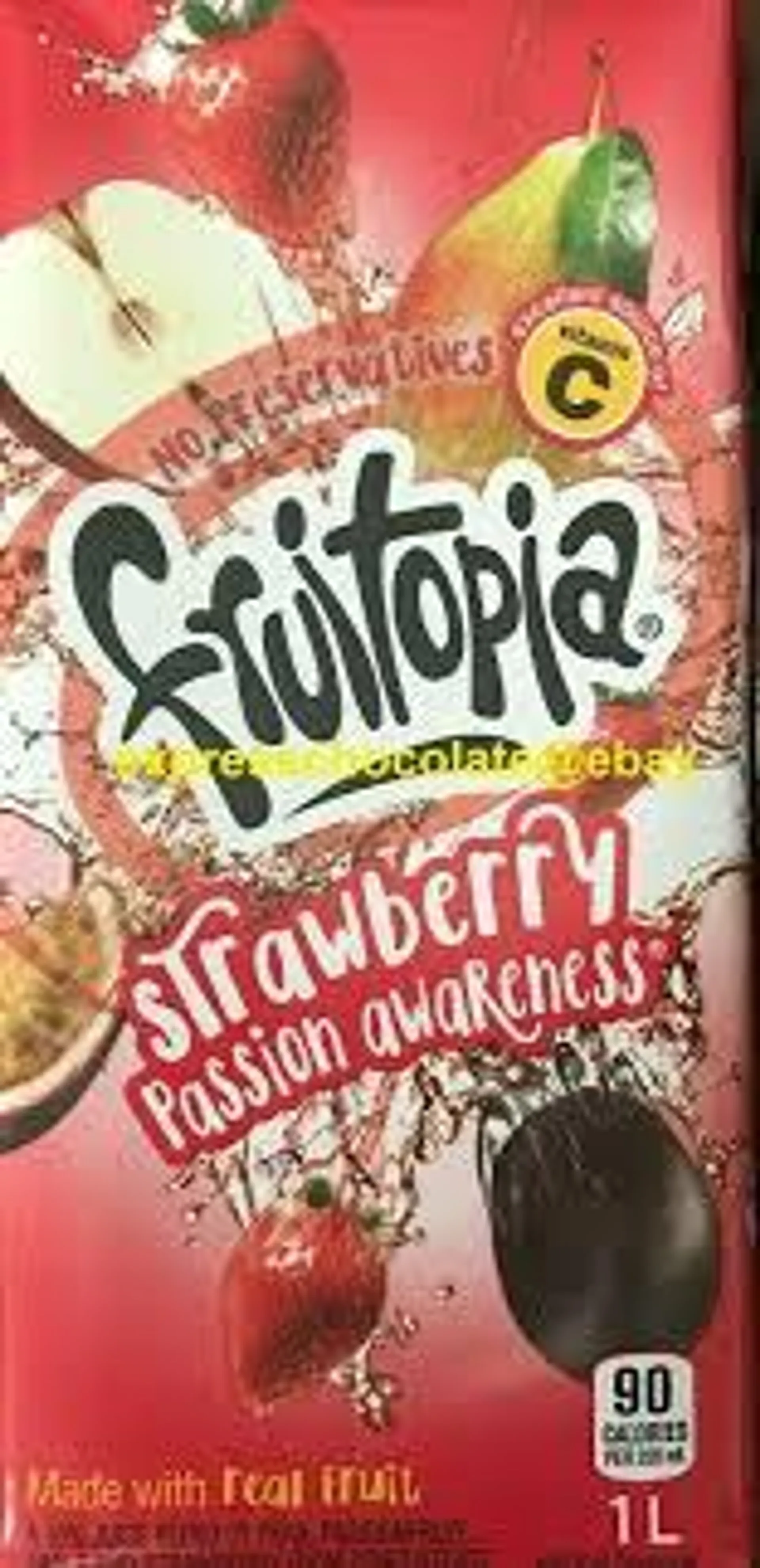 FRUITOPIA STRAWBERRY PASSION 1L