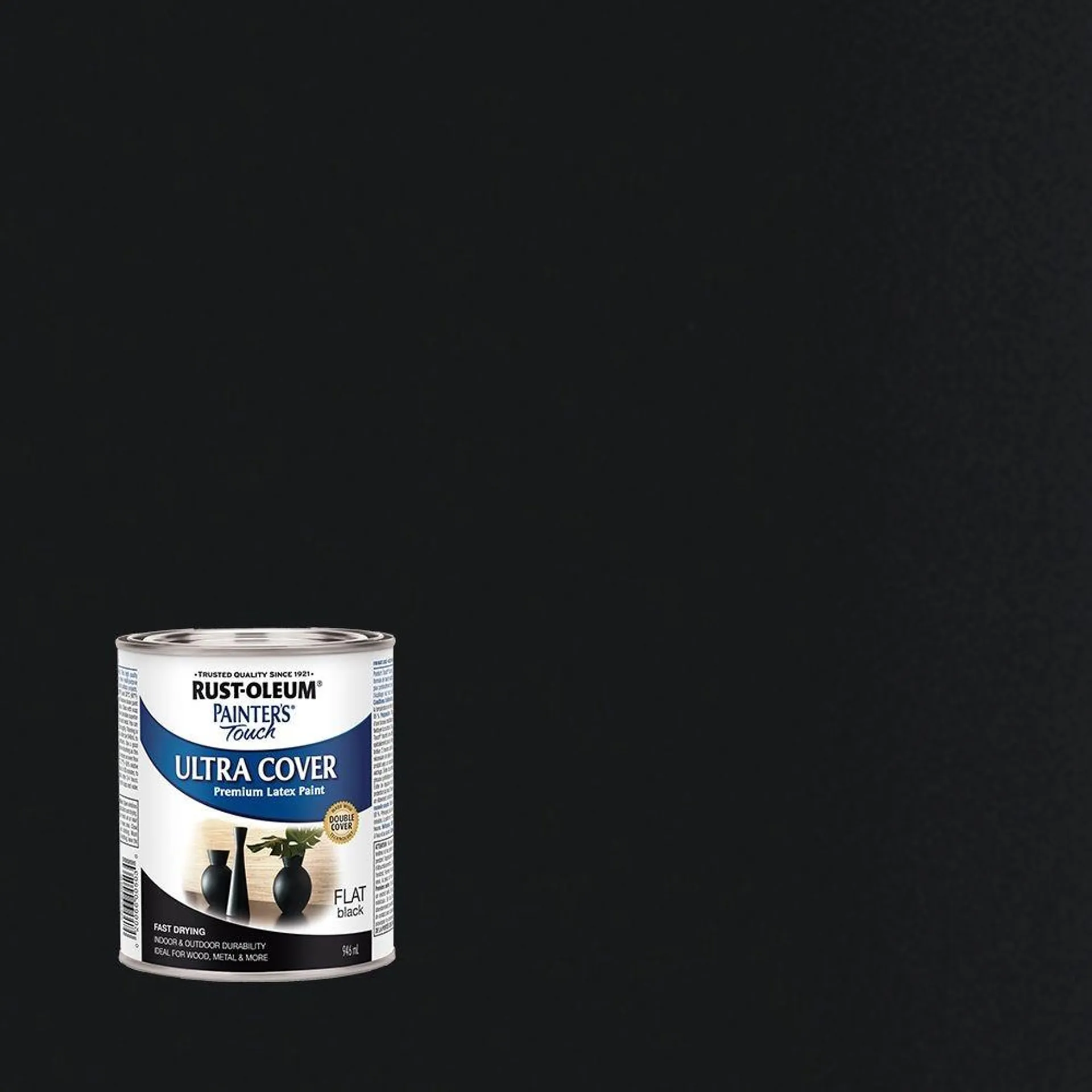 Multi-Purpose Paint in Flat Black, 946 mL