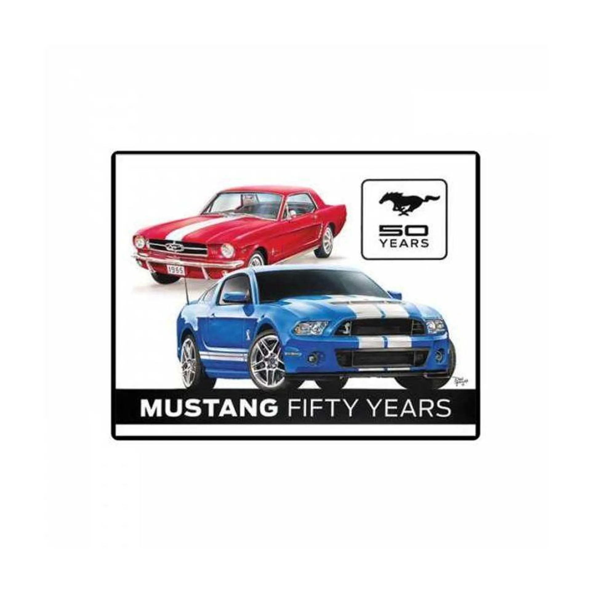 Mustang 50 Years Tin Sign