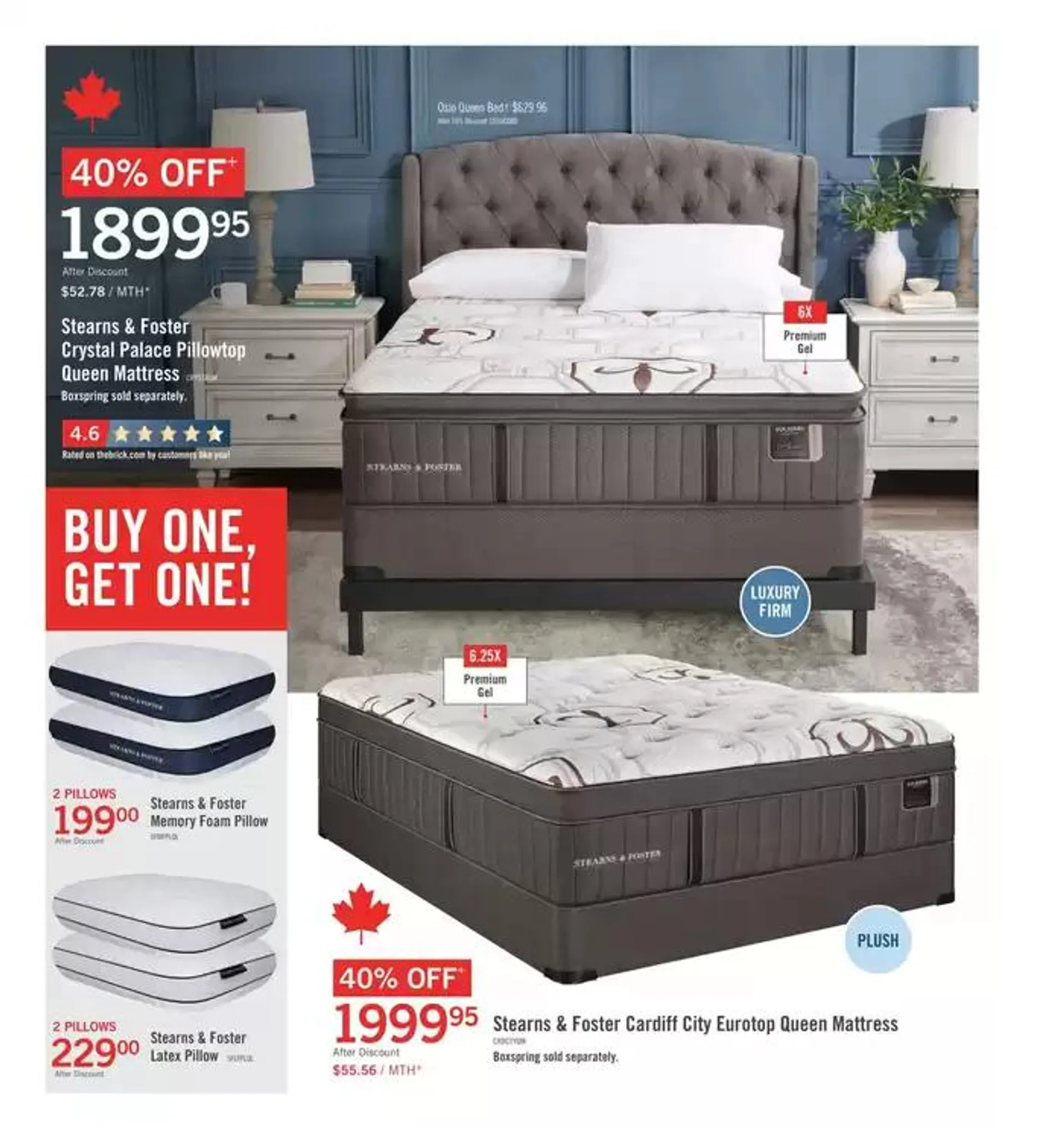 Brick Mattress Store from December 12 to December 23 2024 - flyer page 4