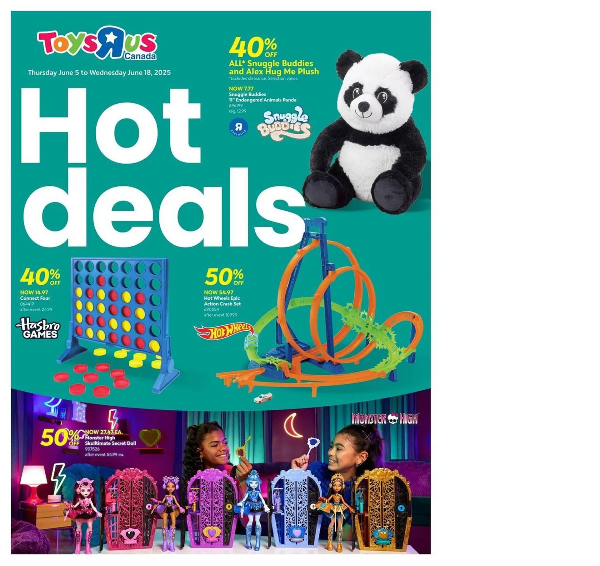 Toys R us flyer from June 5 to June 18 2025 - flyer page 1
