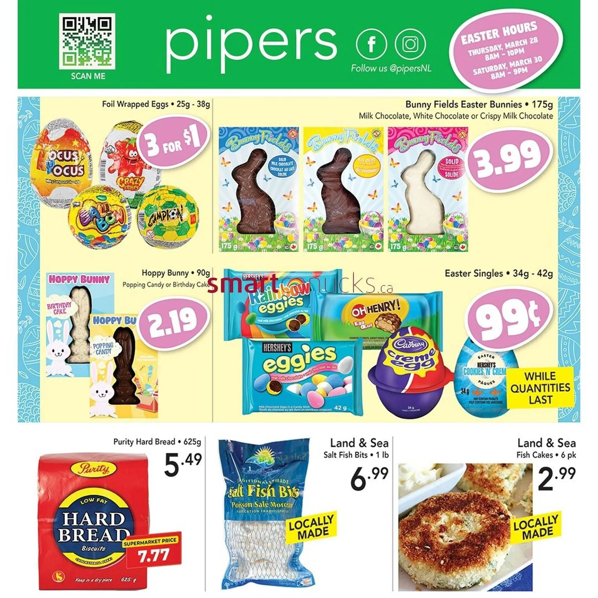 Pipers flyer from March 28 to April 3 2024 - flyer page 