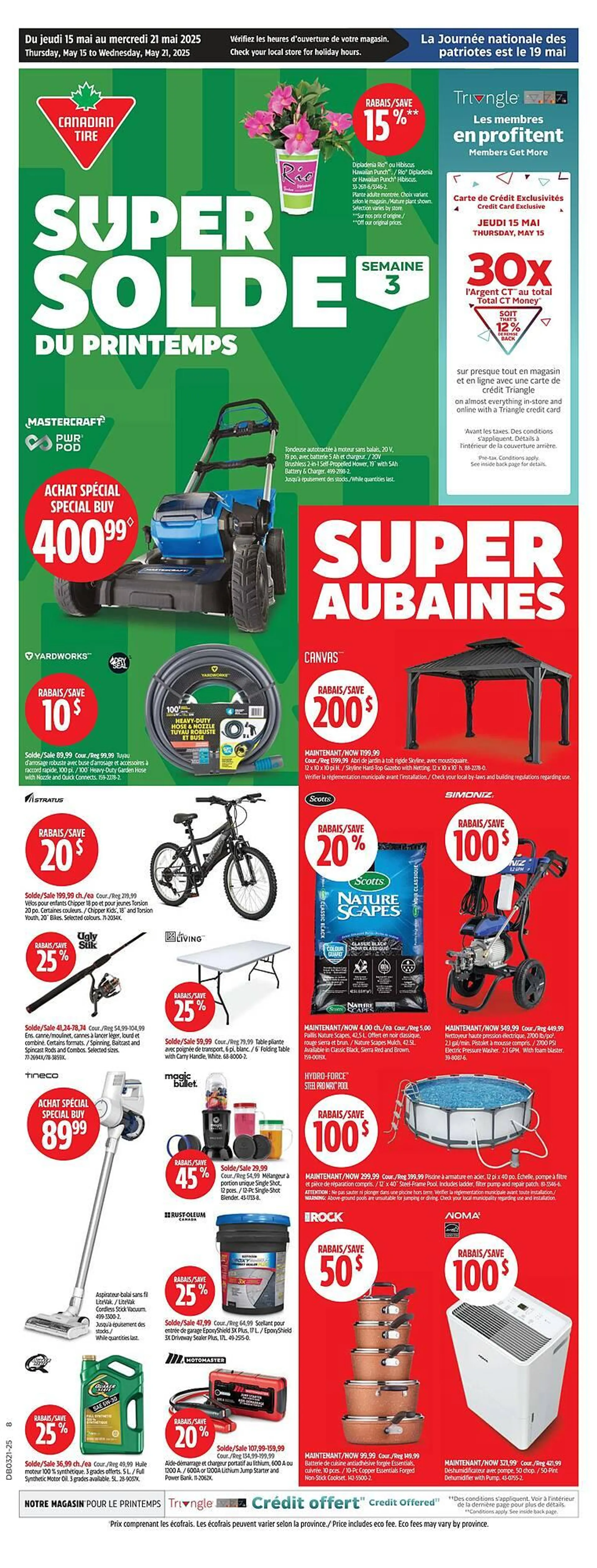 Canadian Tire flyer - 1