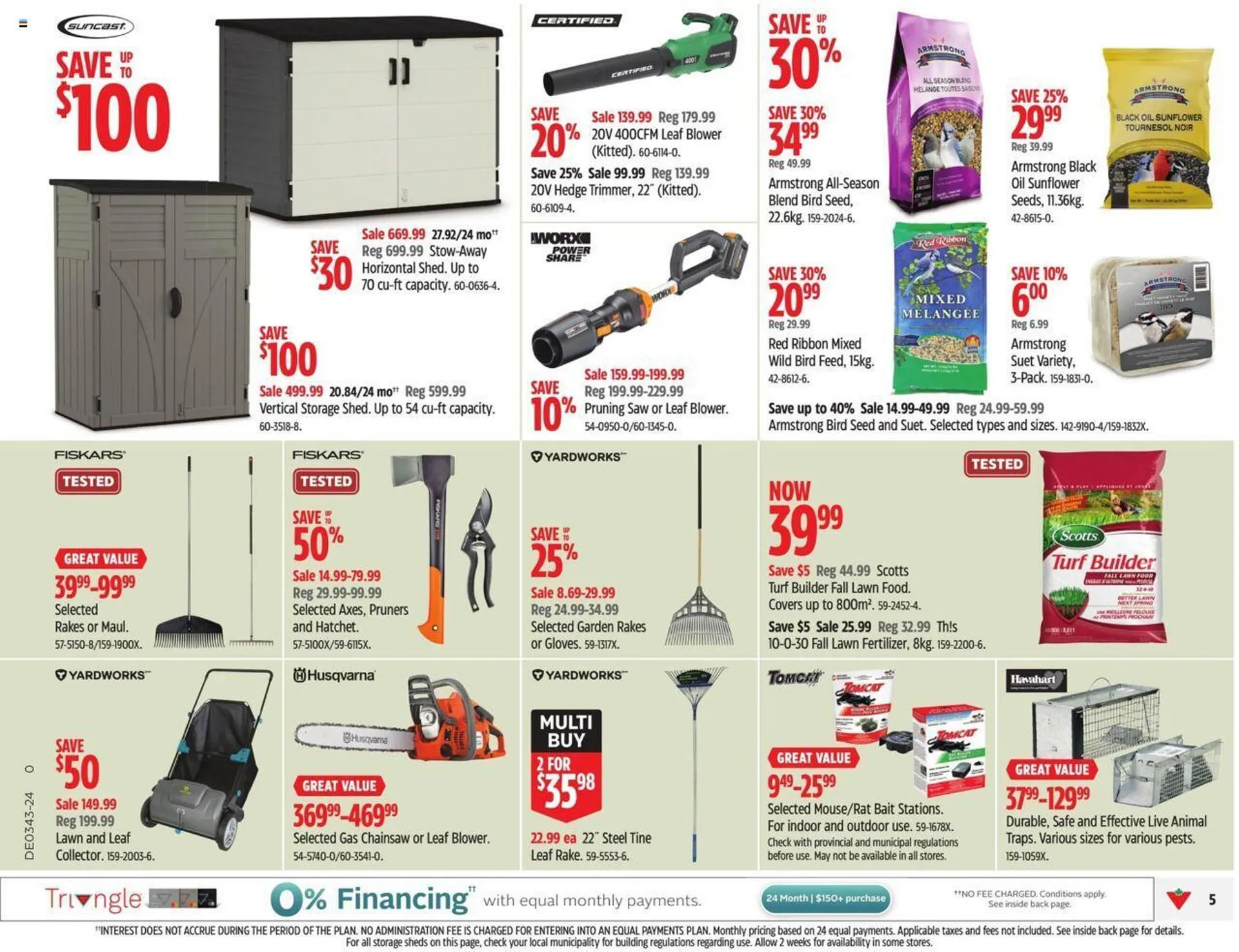 Canadian Tire flyer from October 18 to October 24 2024 - flyer page 12