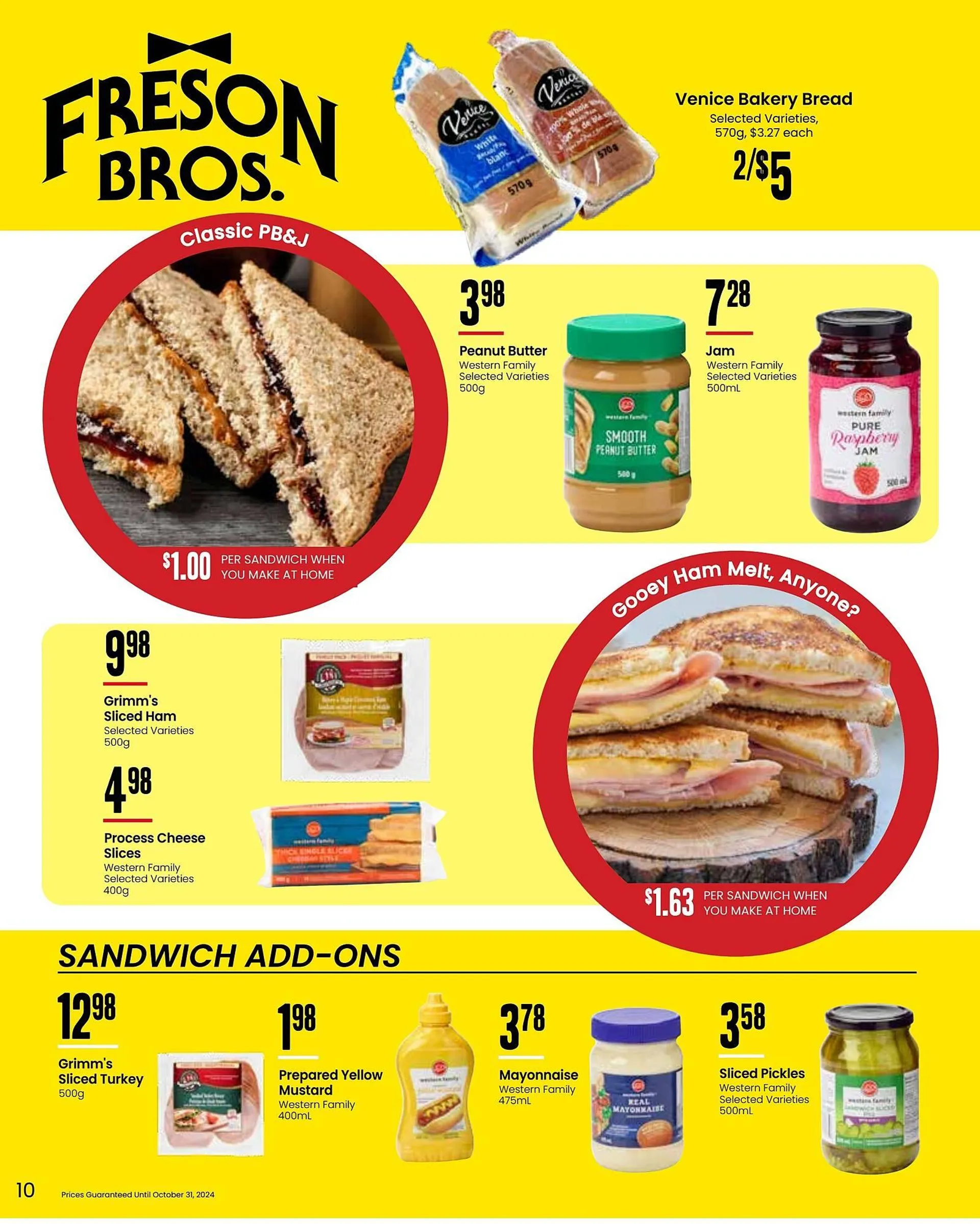 Freson Bros flyer from September 27 to October 31 2024 - flyer page 10