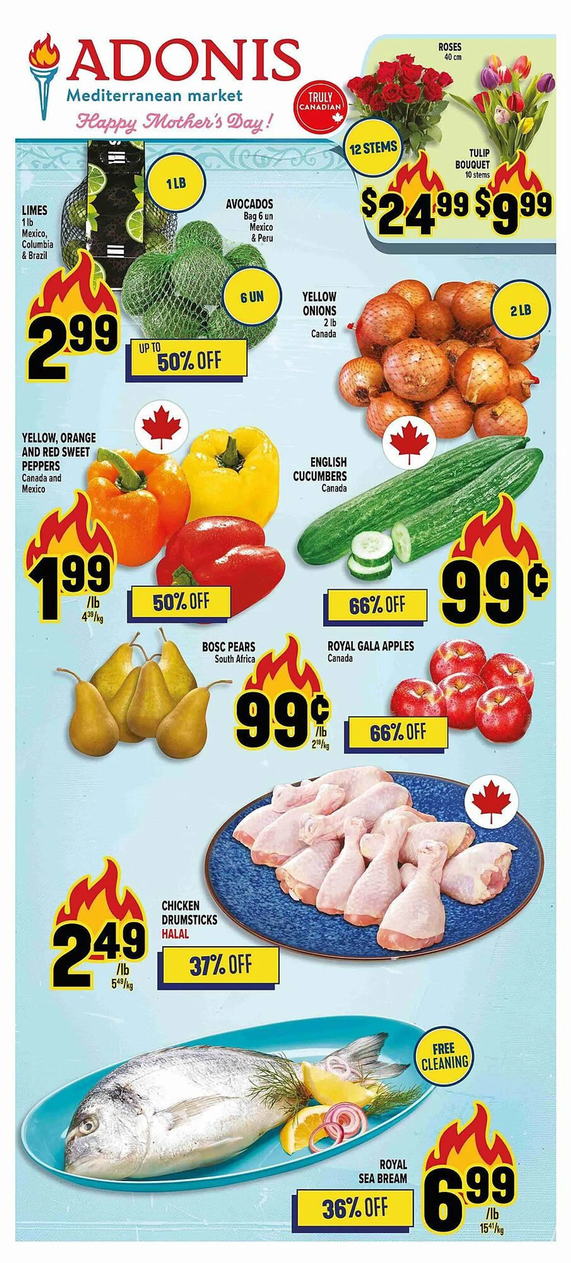 Marché Adonis flyer - 1