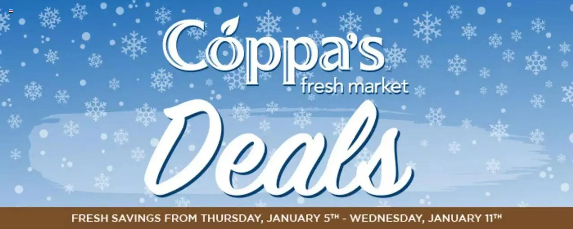 Coppas Fresh Market flyer / circulaire - 0