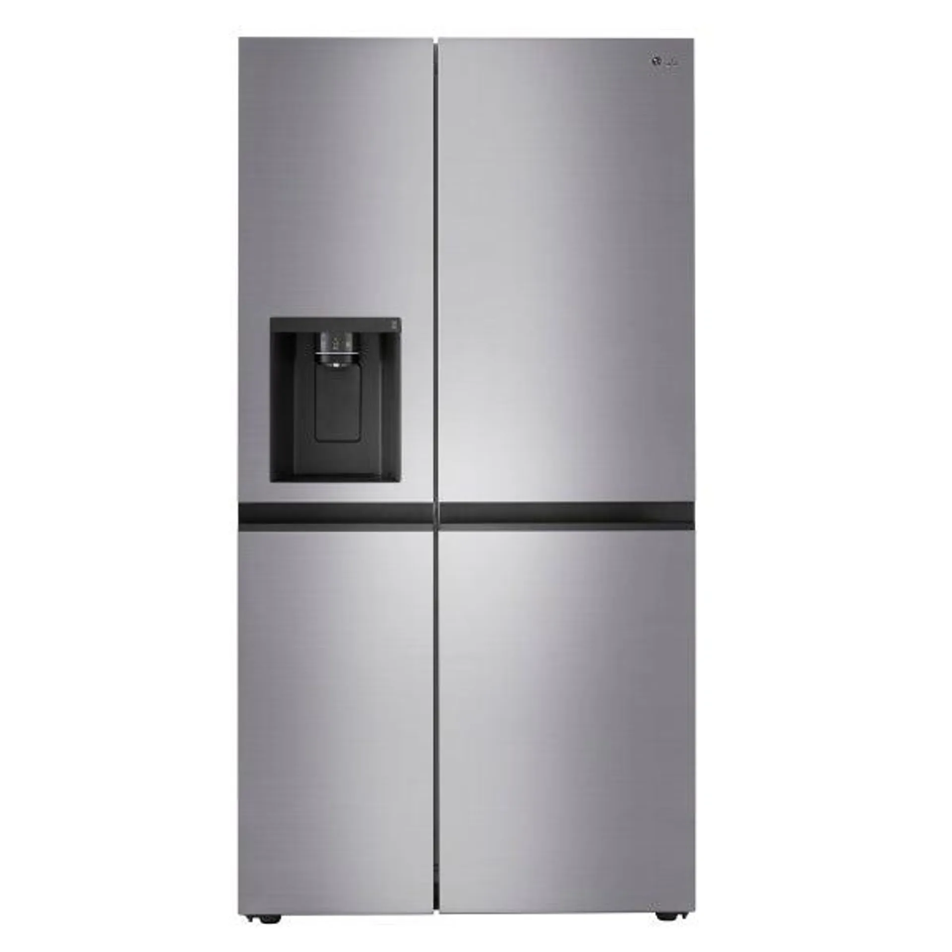 LG 36 in. 27 cu. ft. Side by Side Refrigerator with Smooth Touch Dispenser and Door Cooling+