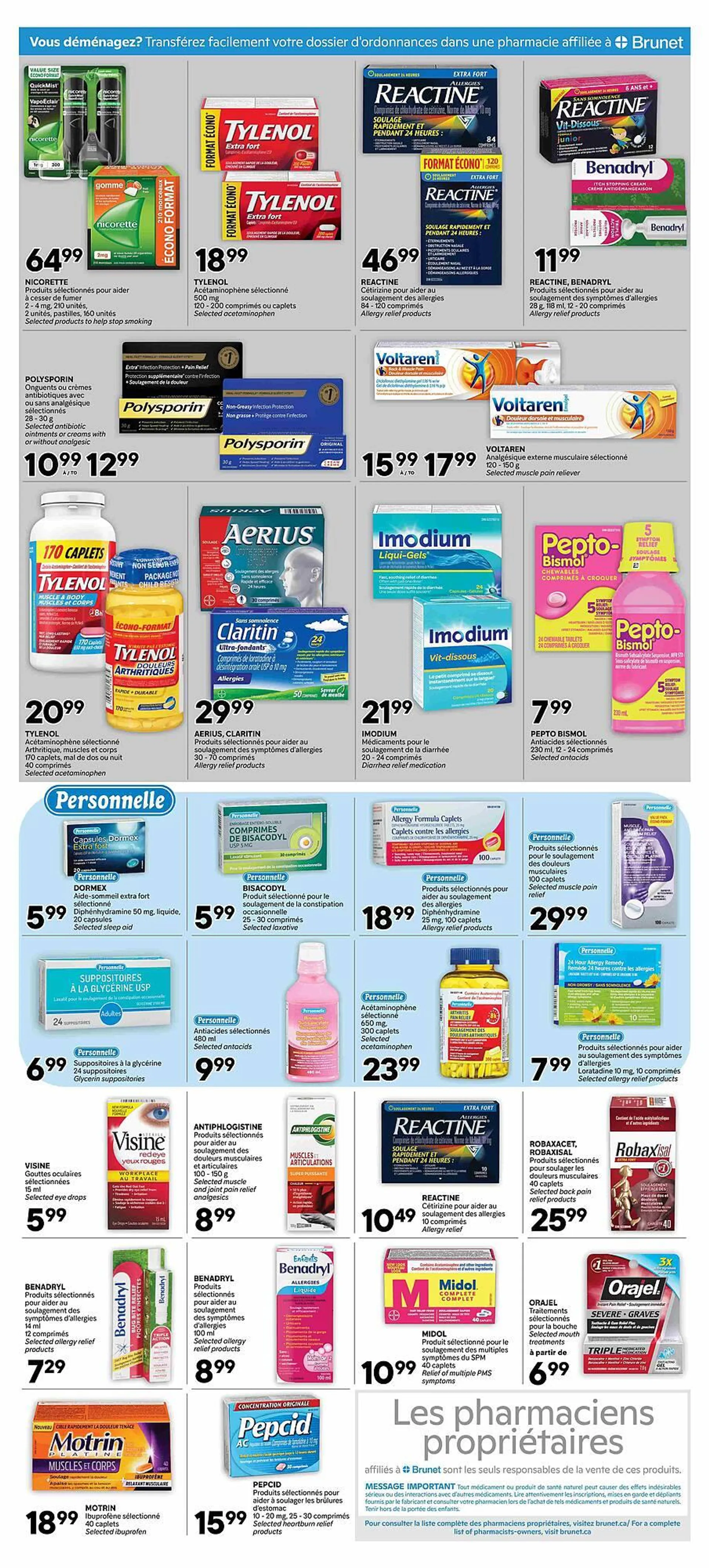Brunet flyer from July 3 to July 9 2025 - flyer page 4