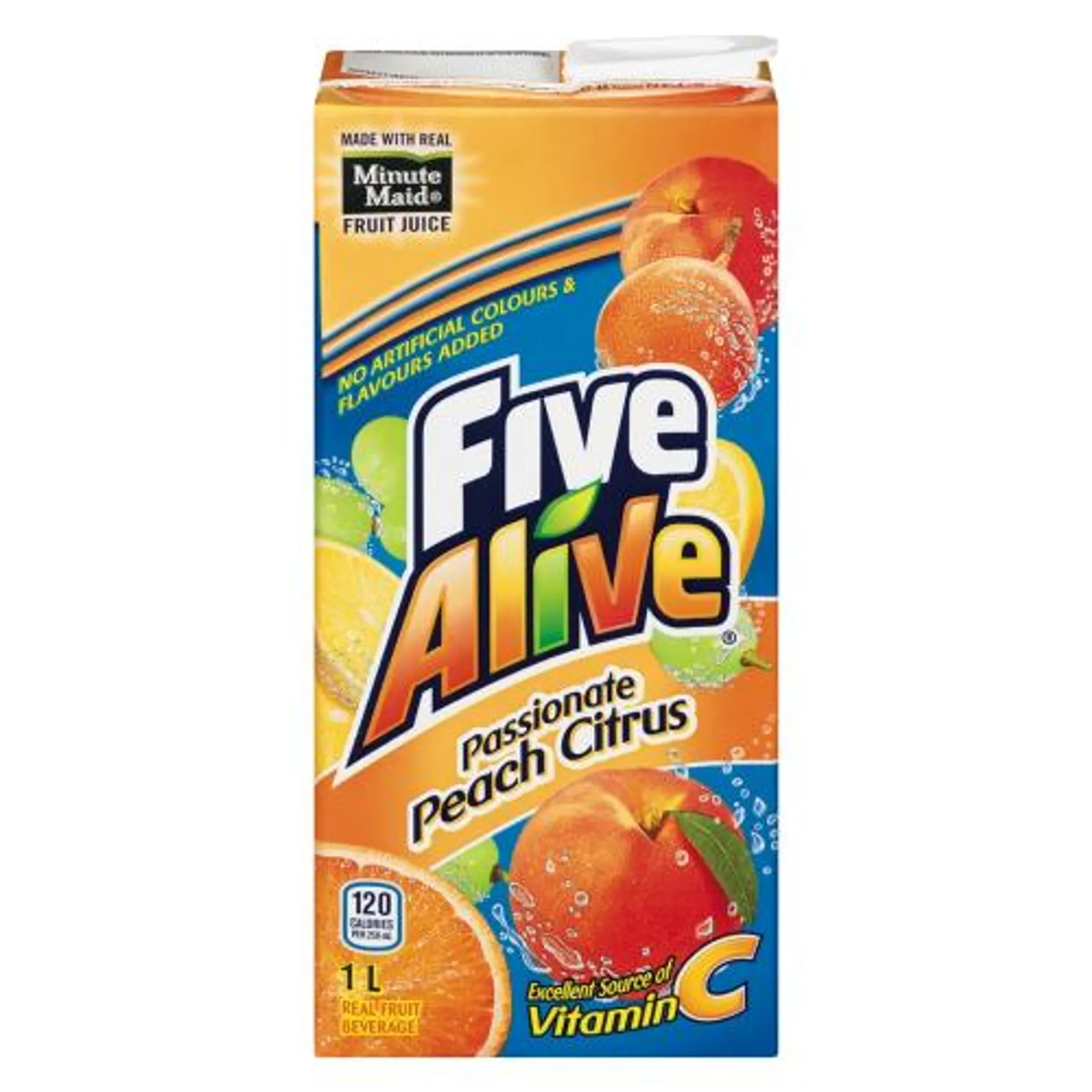 Minute Maid Five Alive Passionate Peach Citrus, 1 l