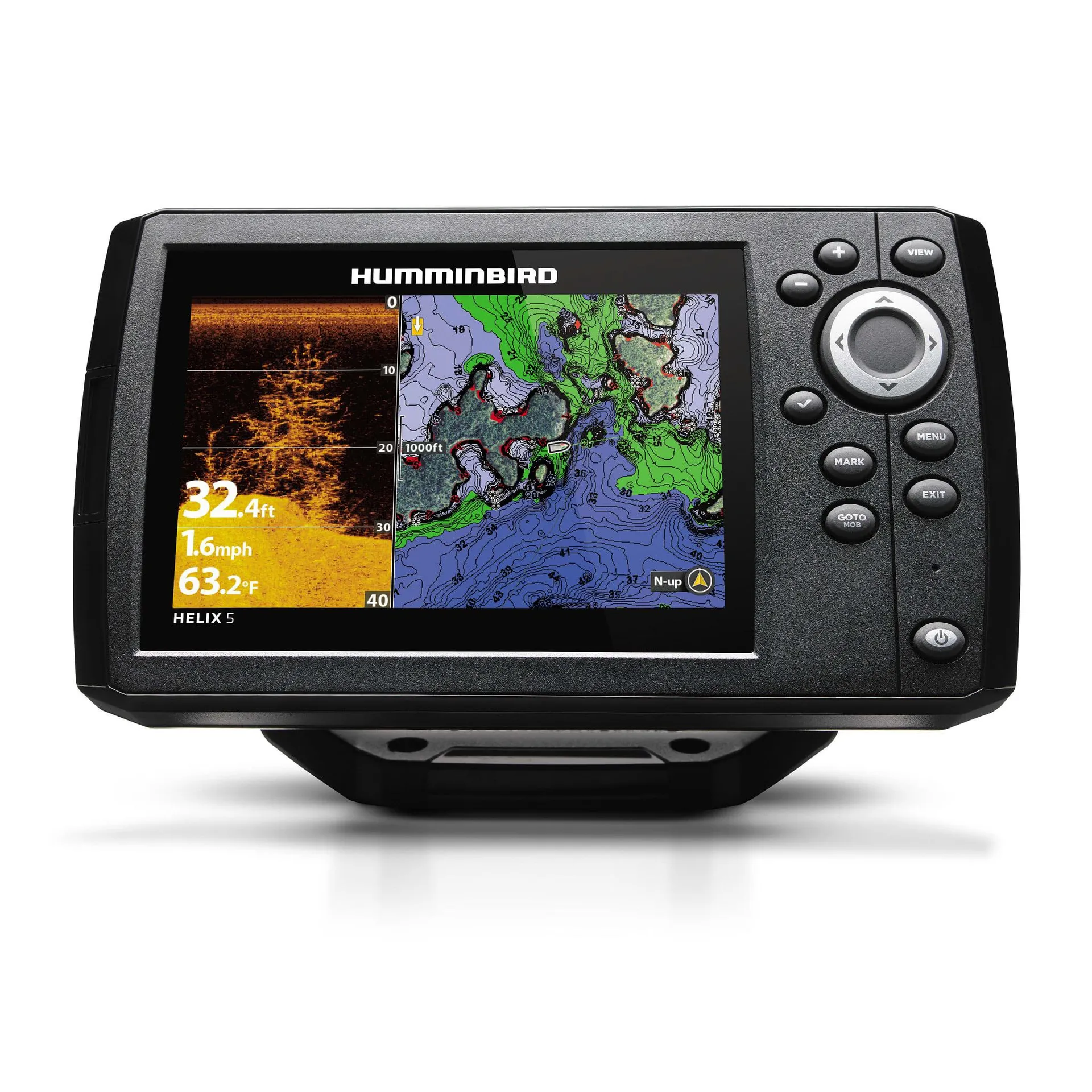 Humminbird® Helix™ 5 CHIRP DI GPS G3 with Lakemaster Canada Map Card