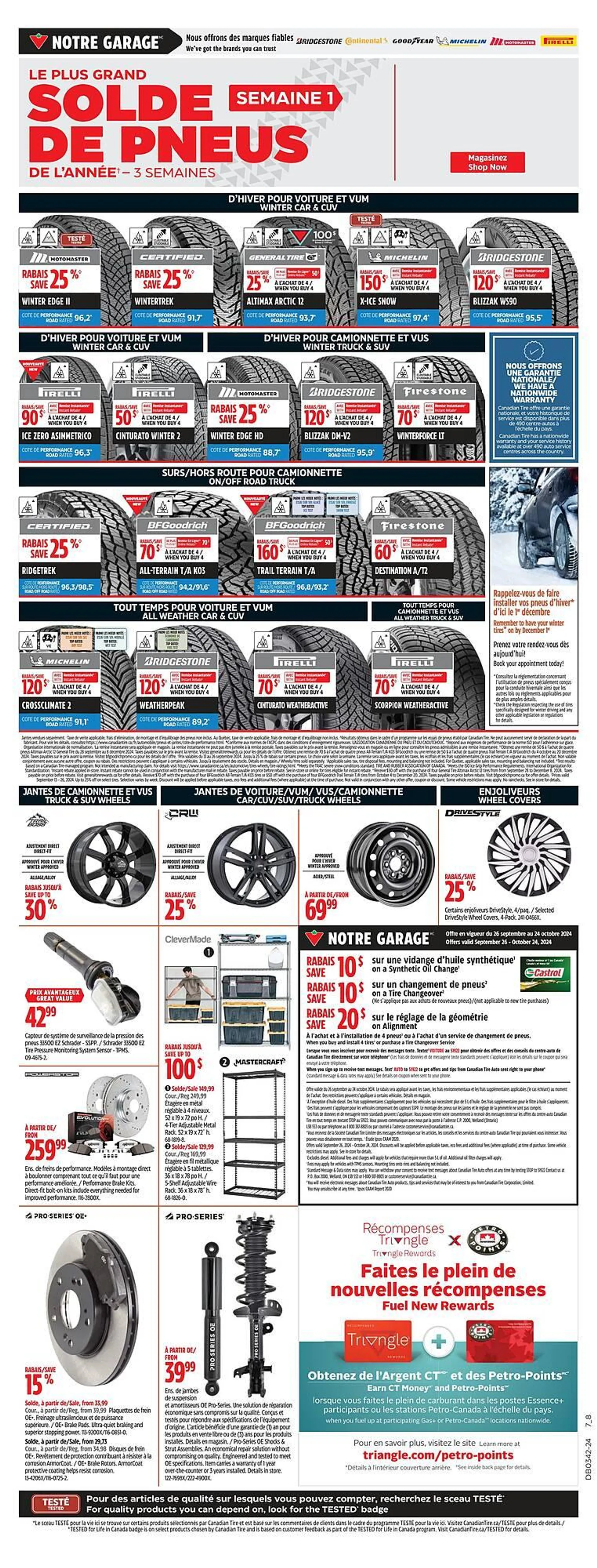 Canadian Tire flyer from October 10 to October 23 2024 - flyer page 14