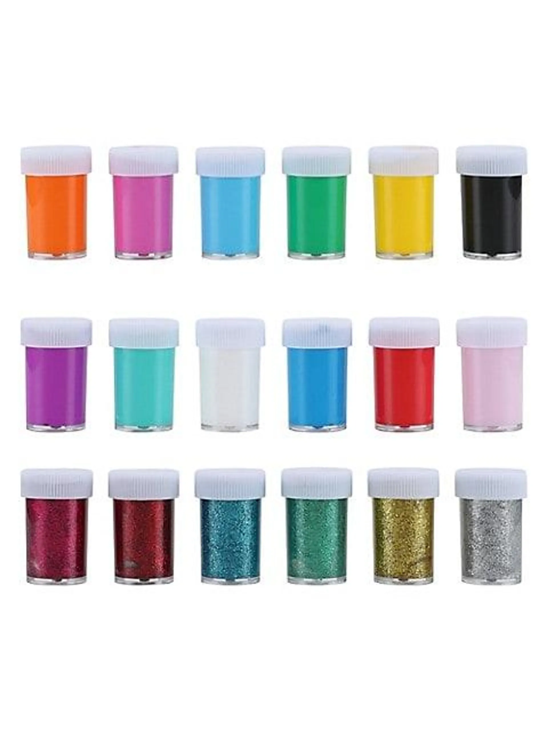 18-Pack Acrylic Paint Pots