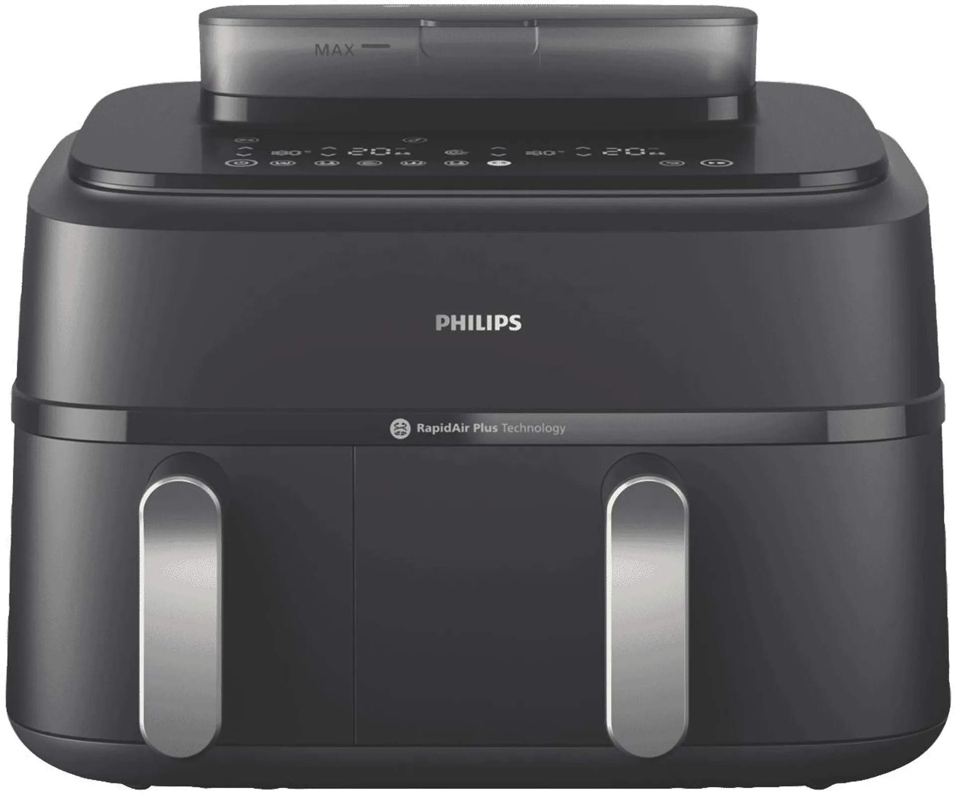 Philips 5000 Series 9 Litre XXL Dual Basket Steam Airfryer Black