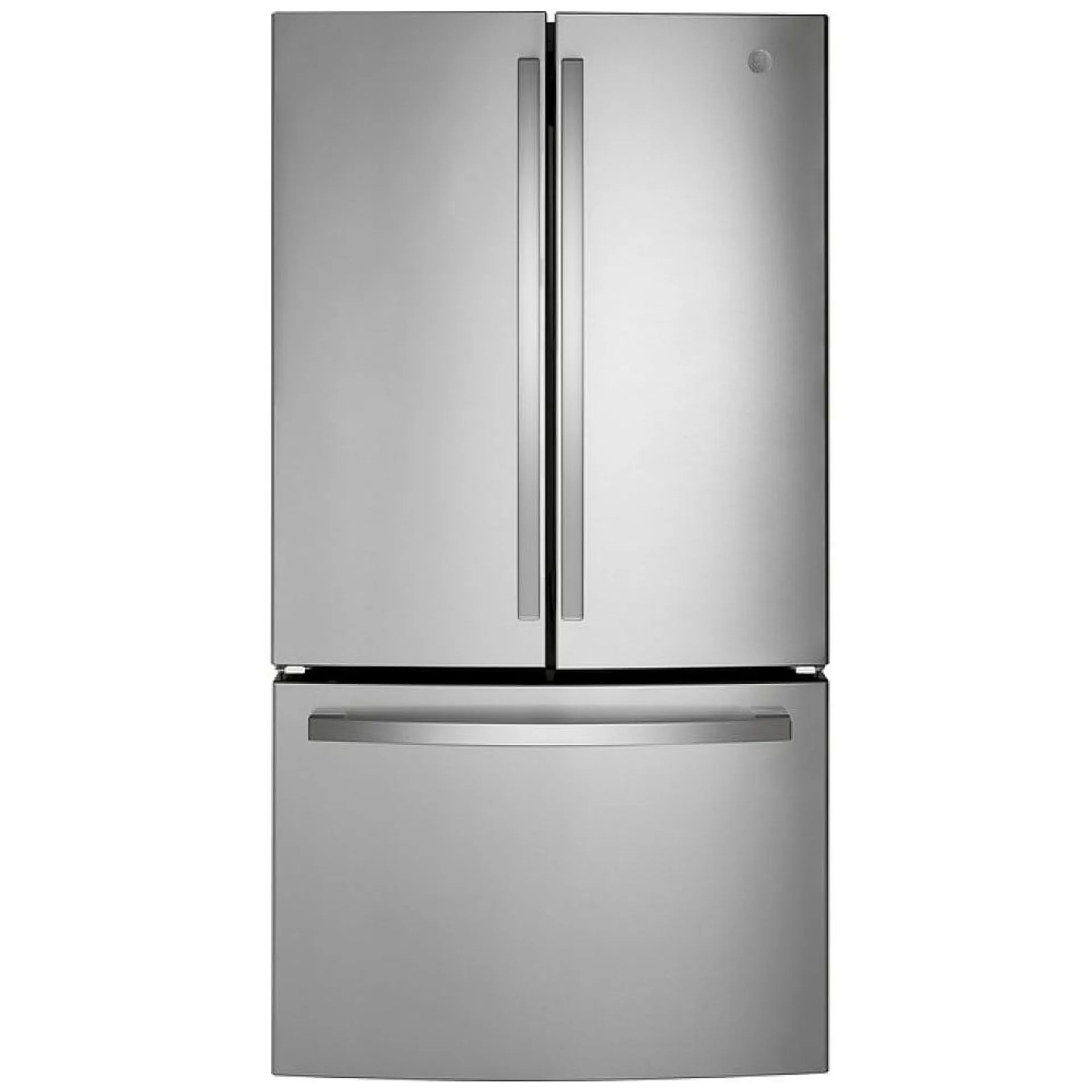 GE GNE27JYMFS French Door Refrigerator, 36 inch Width, ENERGY STAR Certified, 27.0 cu. ft. Capacity, Stainless Steel colour