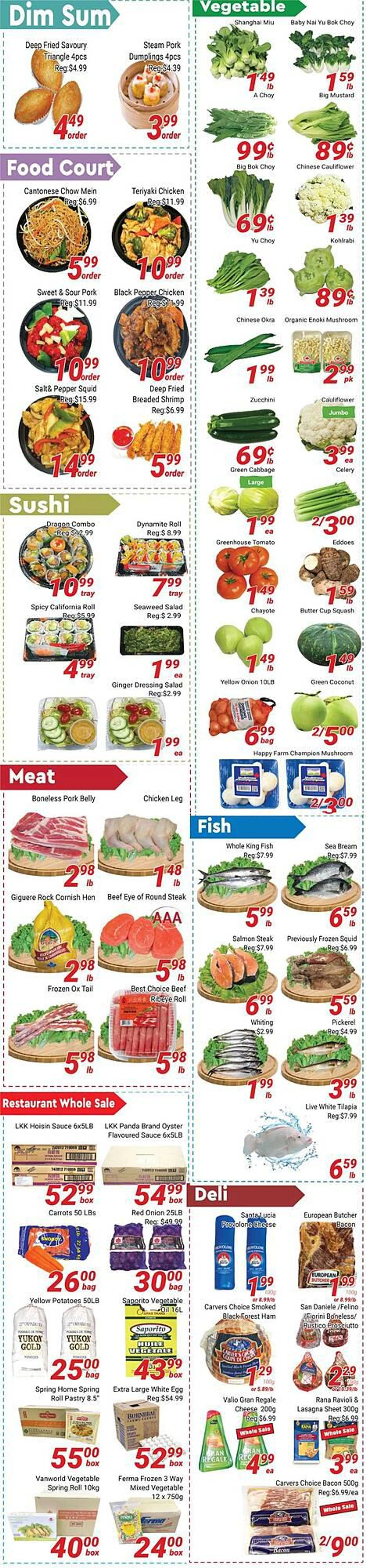 Nations Fresh Foods flyer from March 22 to April 5 2024 - flyer page 2